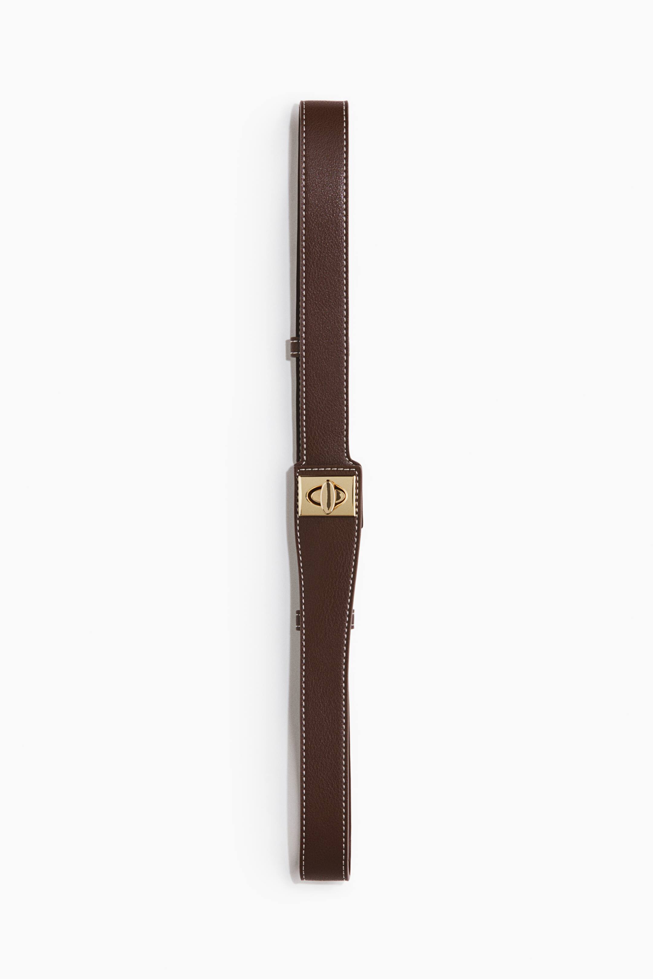 Переглянути збільшене зображення: Belt - Dark brown - Ladies | H&M UA 1