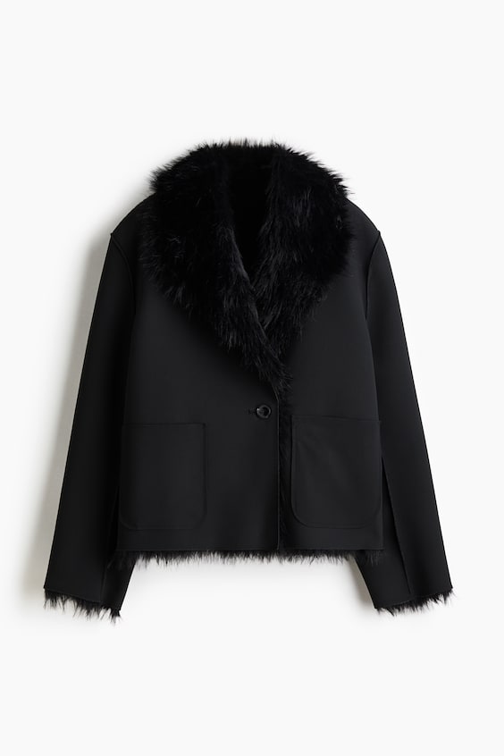 Женские куртки H&M Double-Faced Jacket