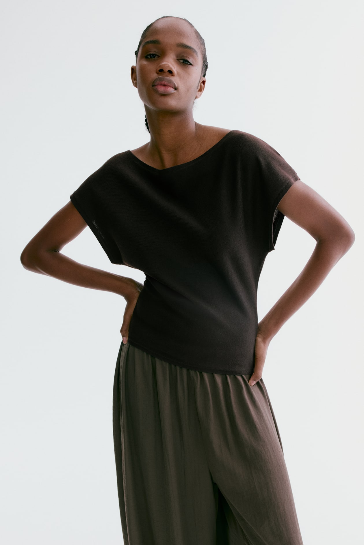 Boat-Neck Top - image 2