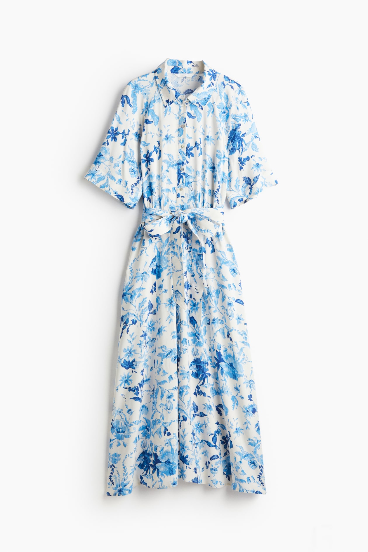 h and m blue and white dress Cotton voile lining. Ladies Dresses H And M