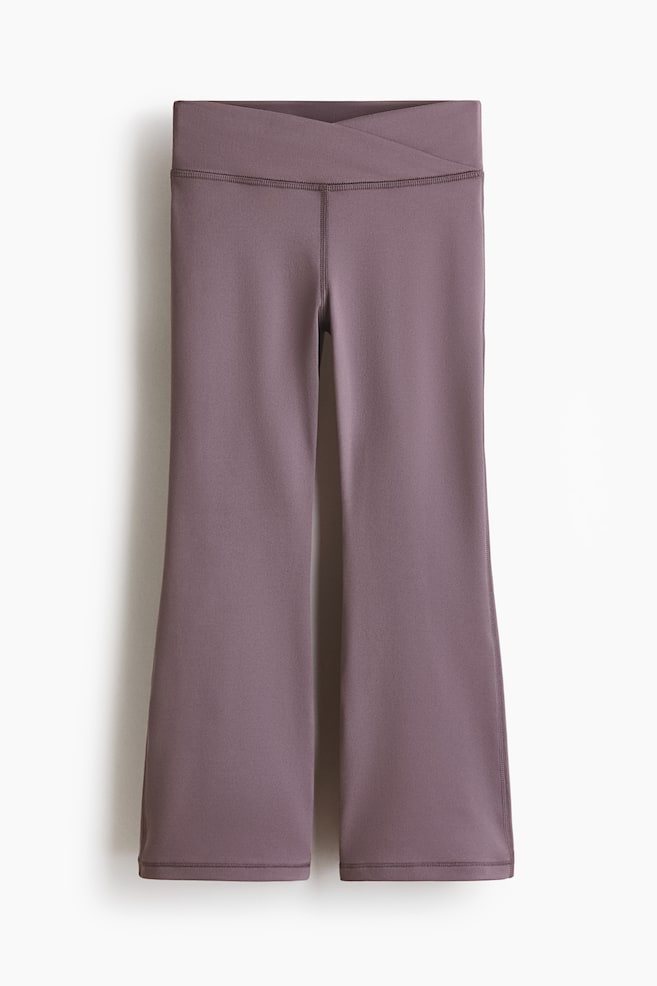 Flared sportlegging met SoftMove™ - Dusty paars/Lichtroze/Roze - 1