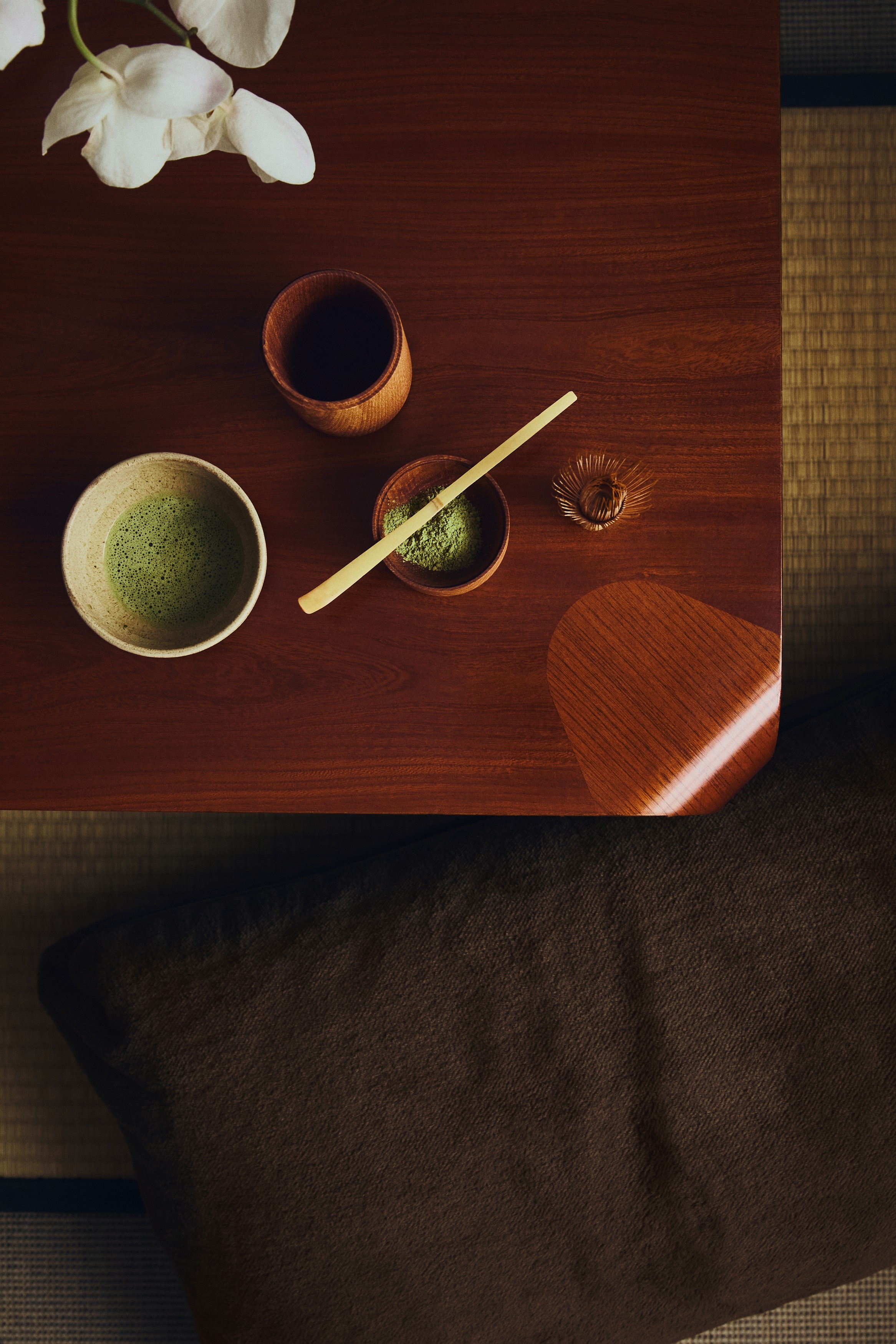 H & M - フラッフィクッションカバー - ブラウン