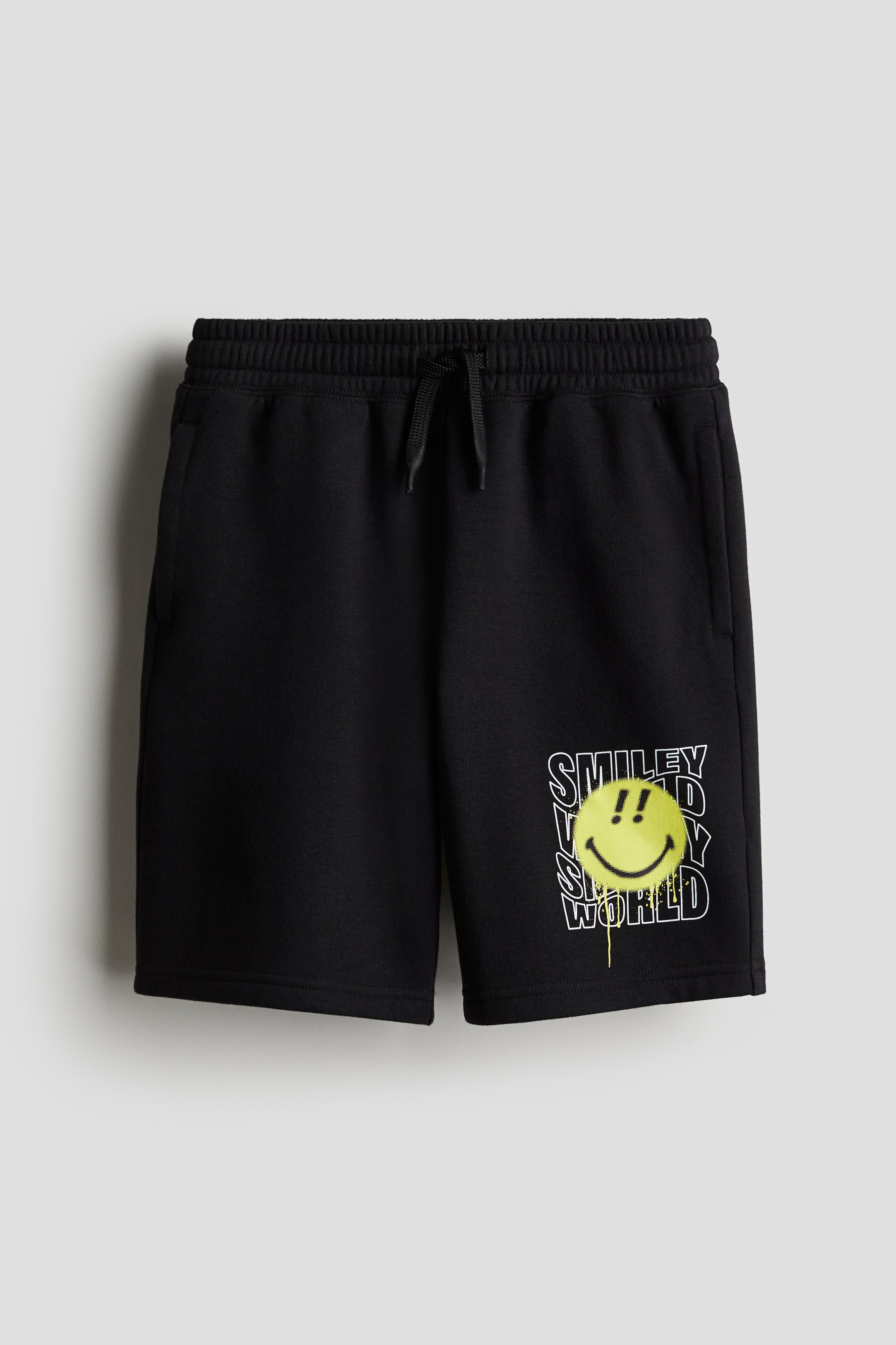 Sweatshorts with Printed Motif