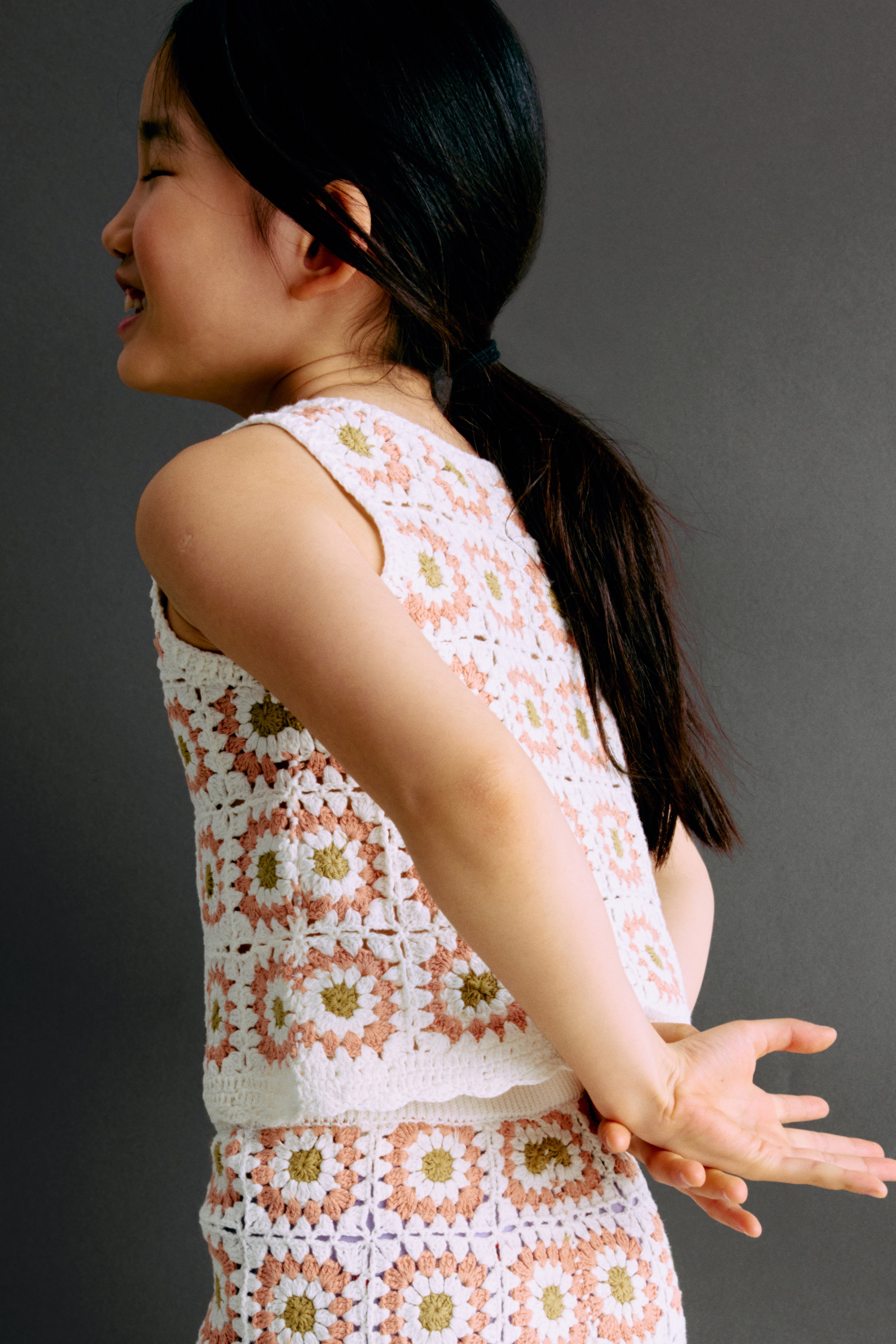 crocheted cotton top-image