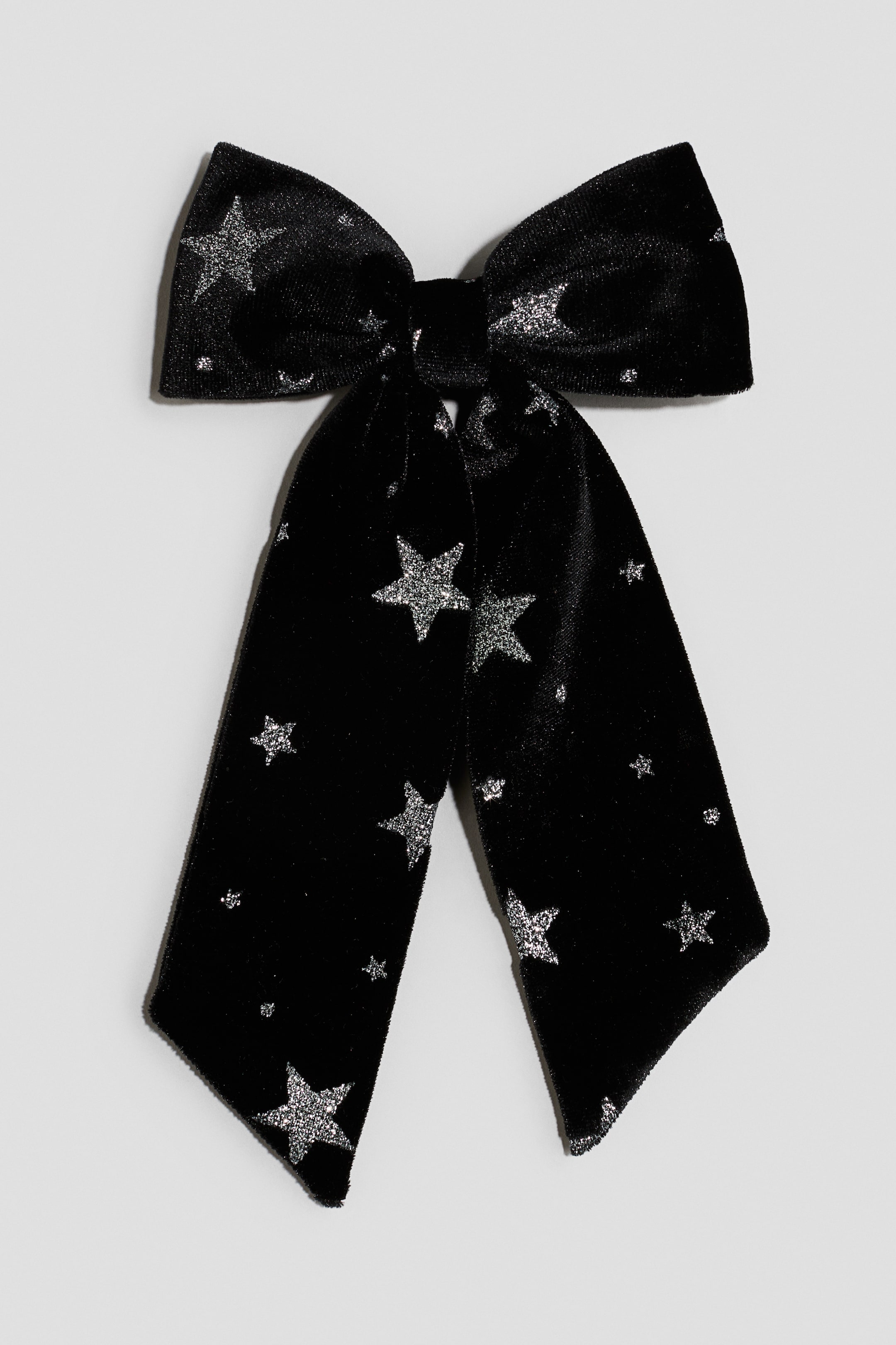 View larger image: Bow-detail hair clip - Black/Stars - Kids | H&M 1