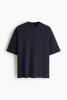 T-shirt i interlock Oversized Fit