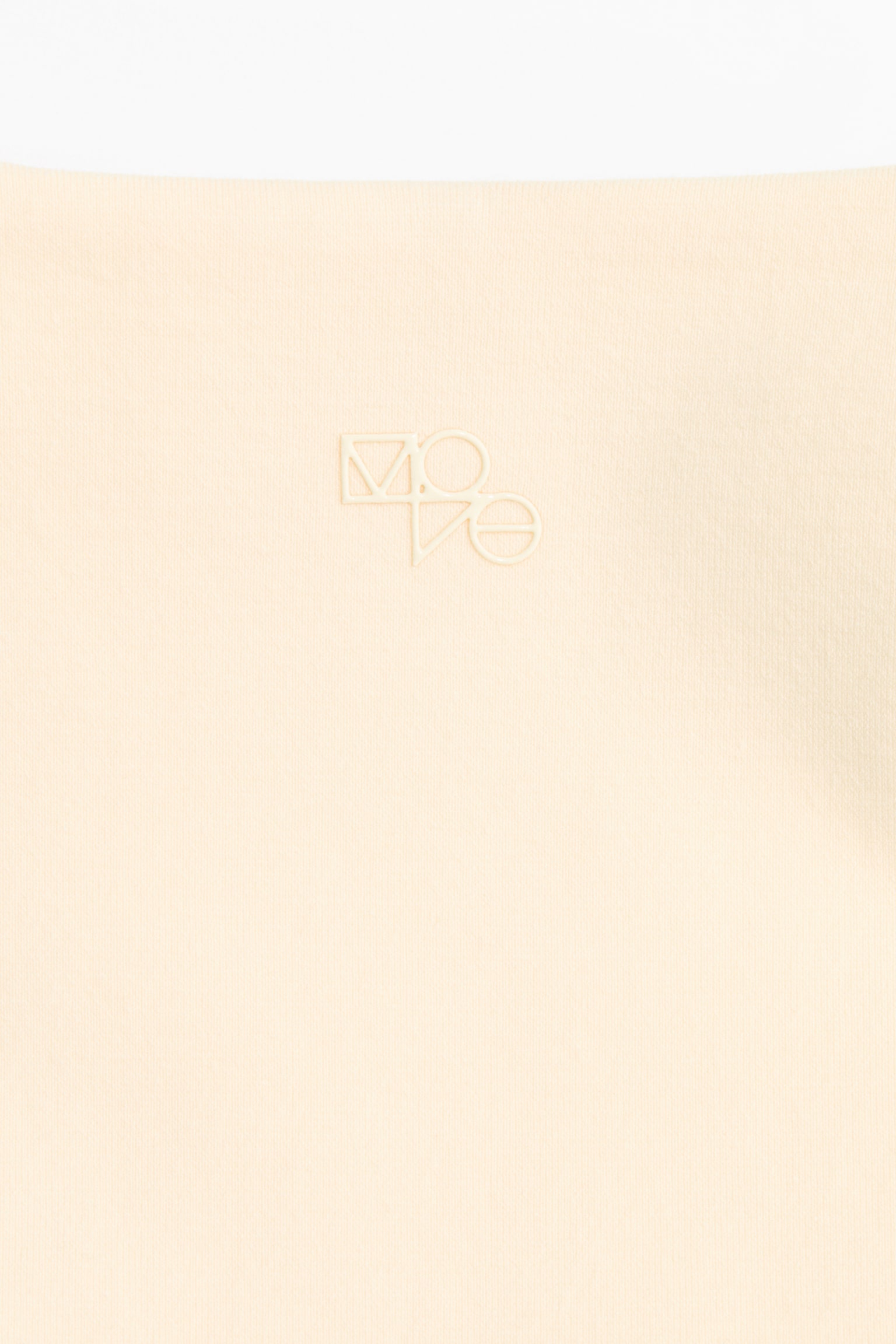 Sports twist top with DryMove™ - Beige/Light burgundy/Light grey marl - 2