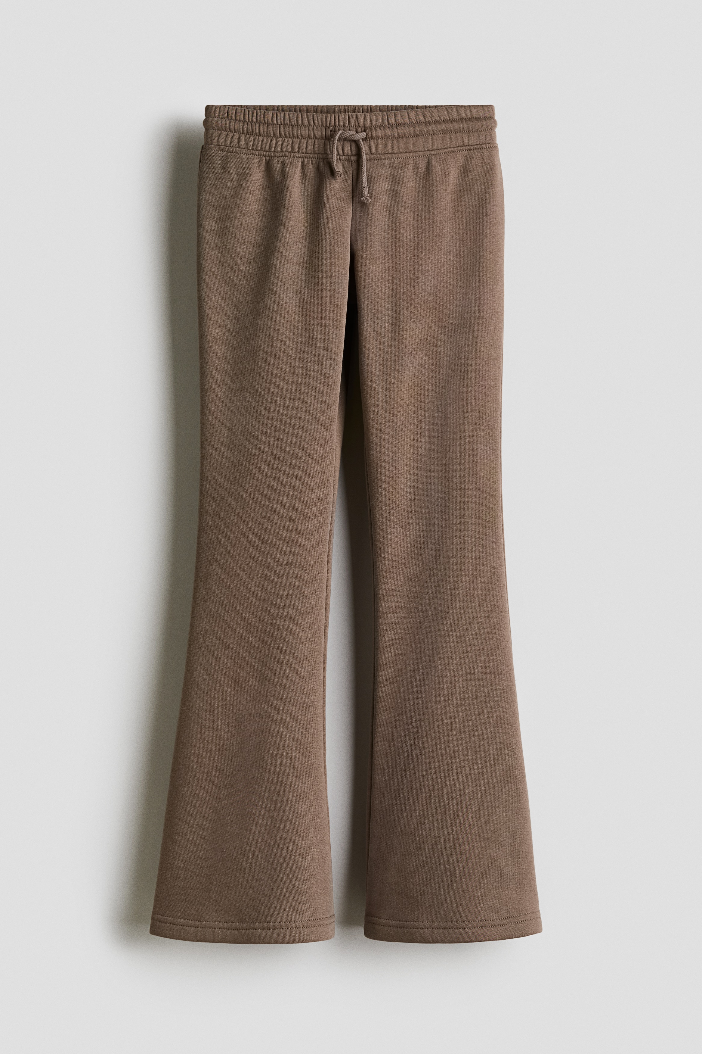 Dziewczynka - Rozszerzane joggersy Jasnobrązowy - Size: 170 (14Y+)  - H&M