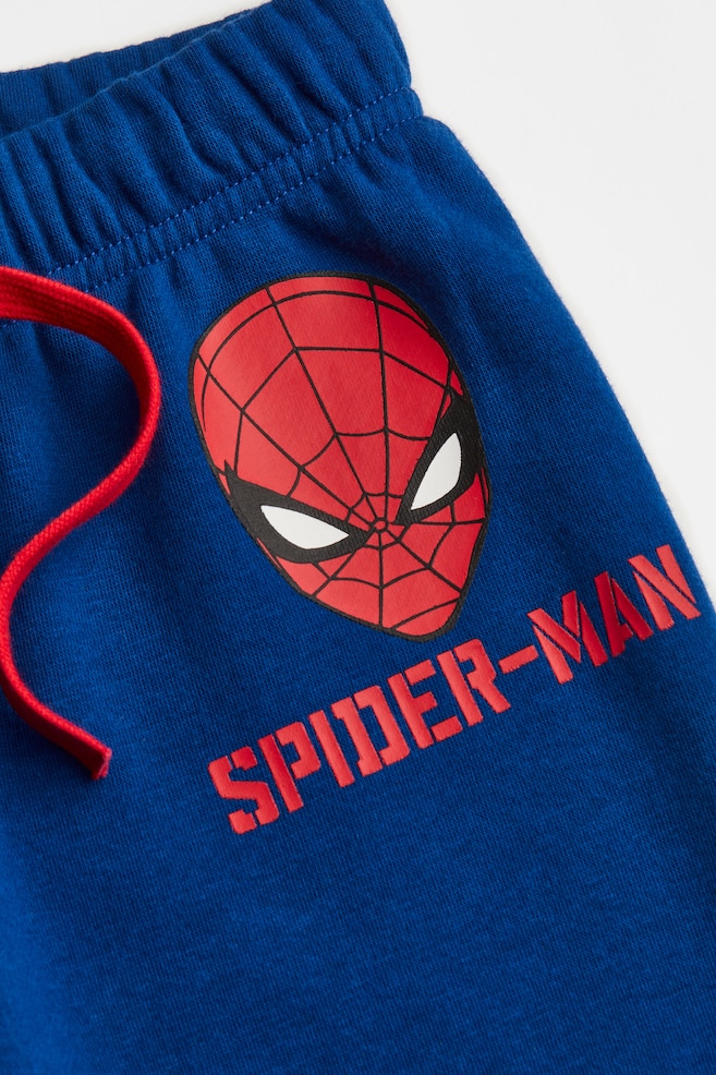 2-piece printed set - Blue/Spider-Man - 3