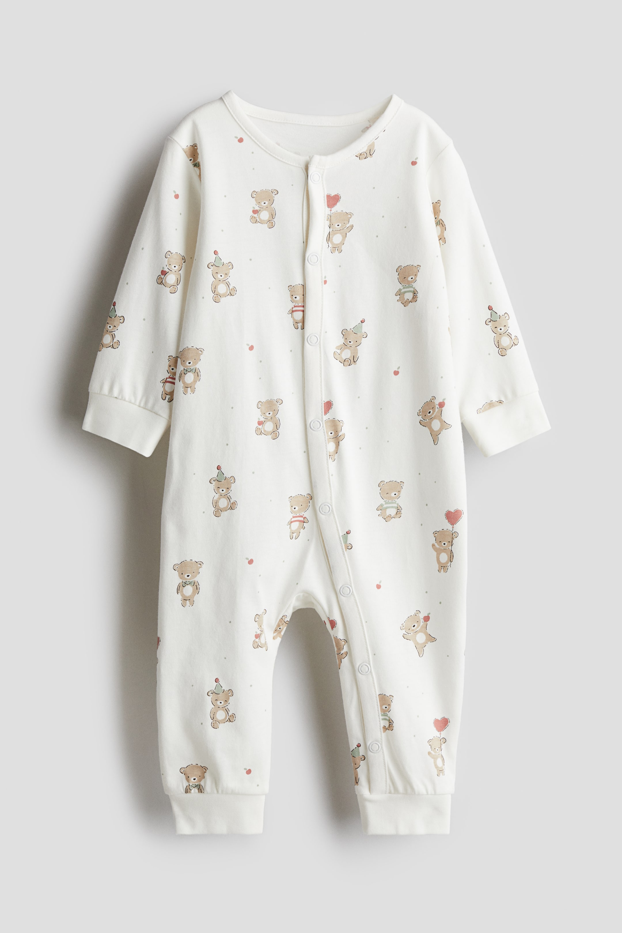 Patterned Pajama Jumpsuit