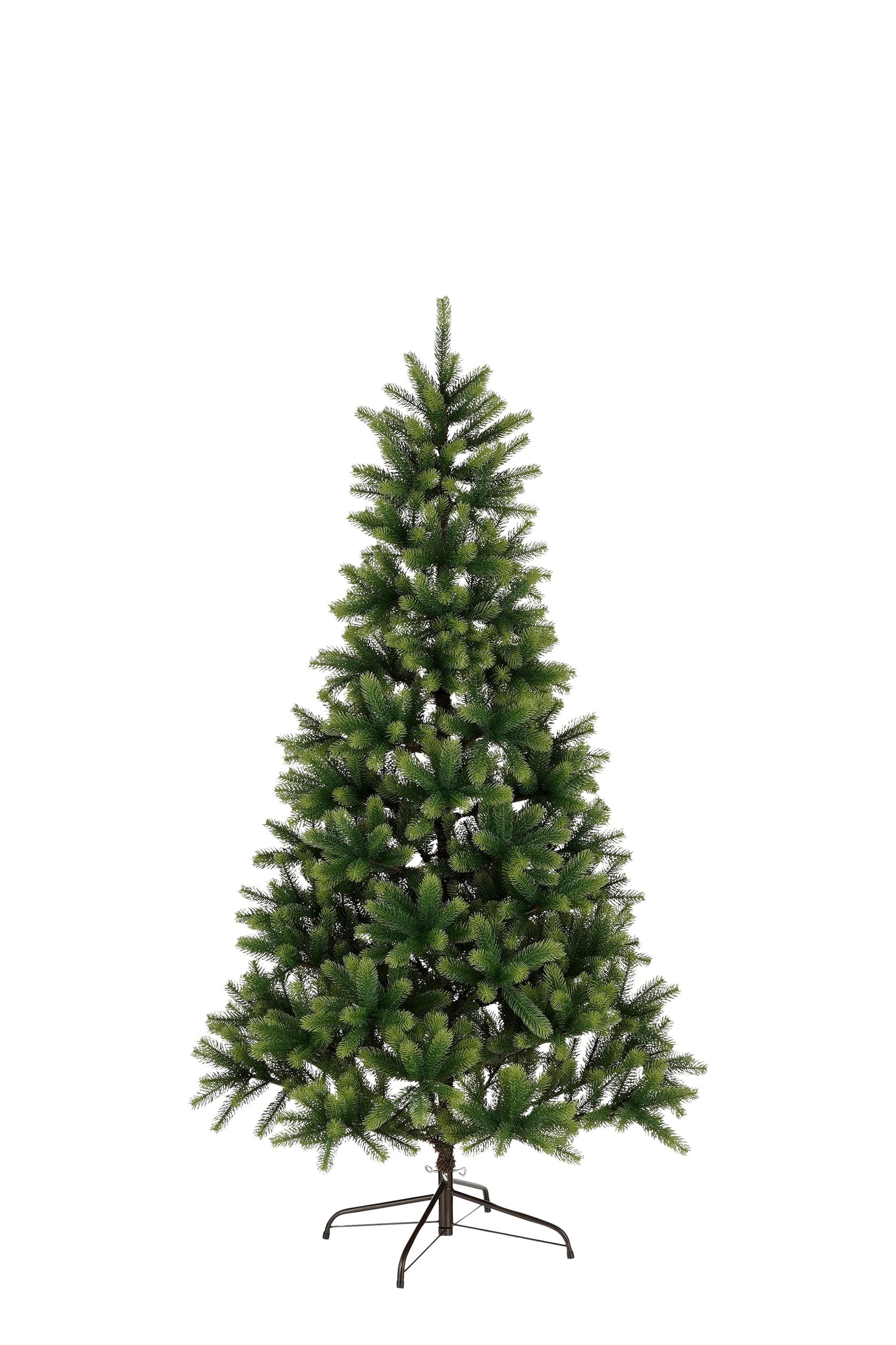 Negro Box Trees - Árbol De Navidad Artificial - Verde