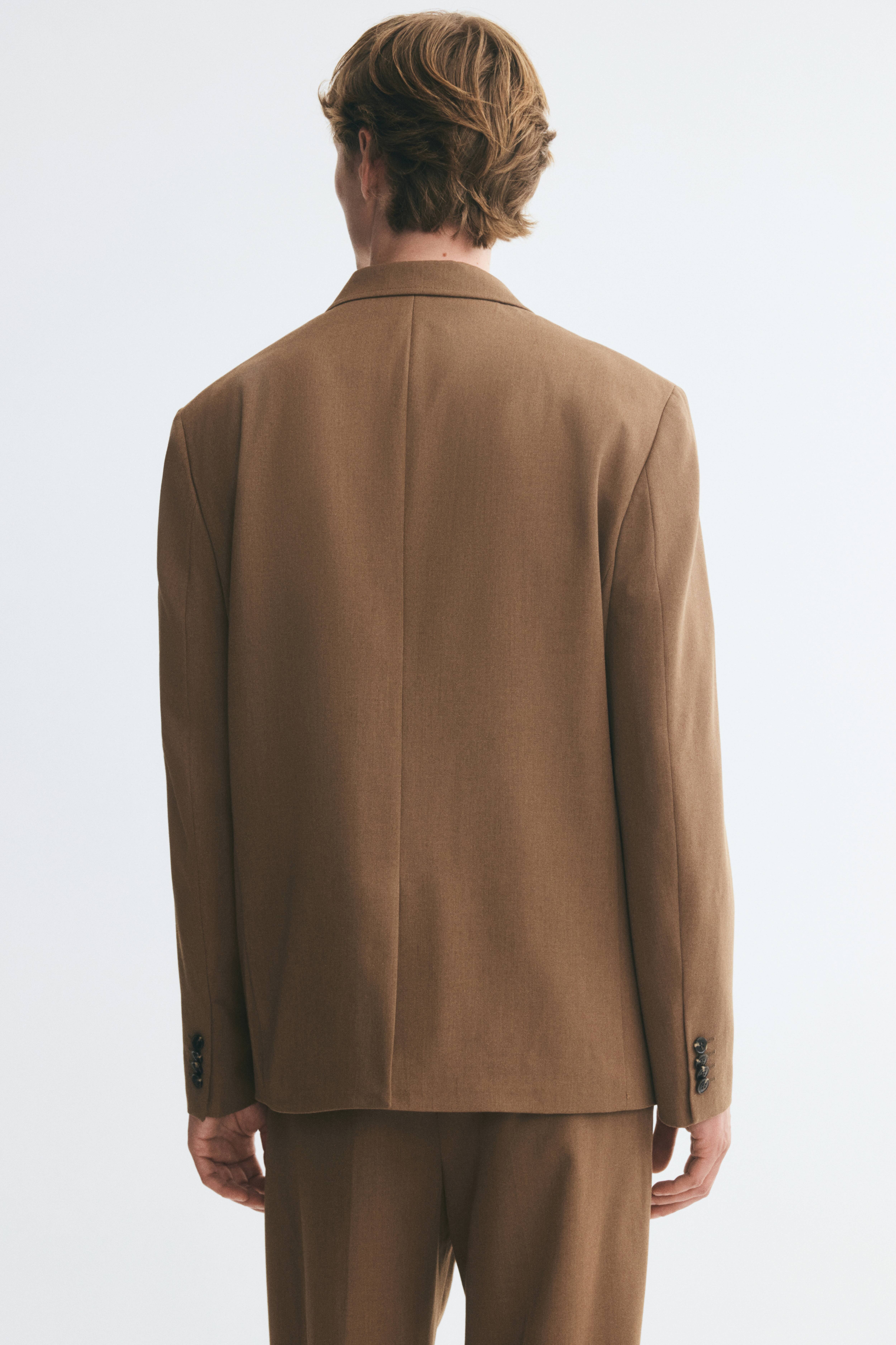 Regular-Fit Double-Breasted Jacket