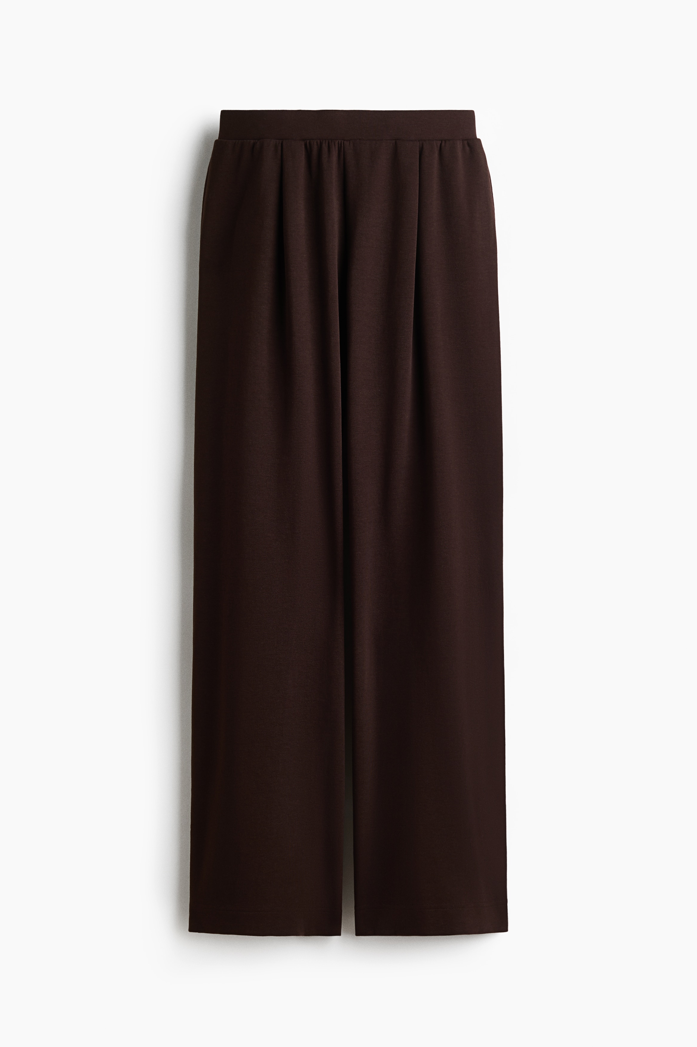 Joggers interlock de corte holgado - Marrón oscuro/Negro/Beige claro