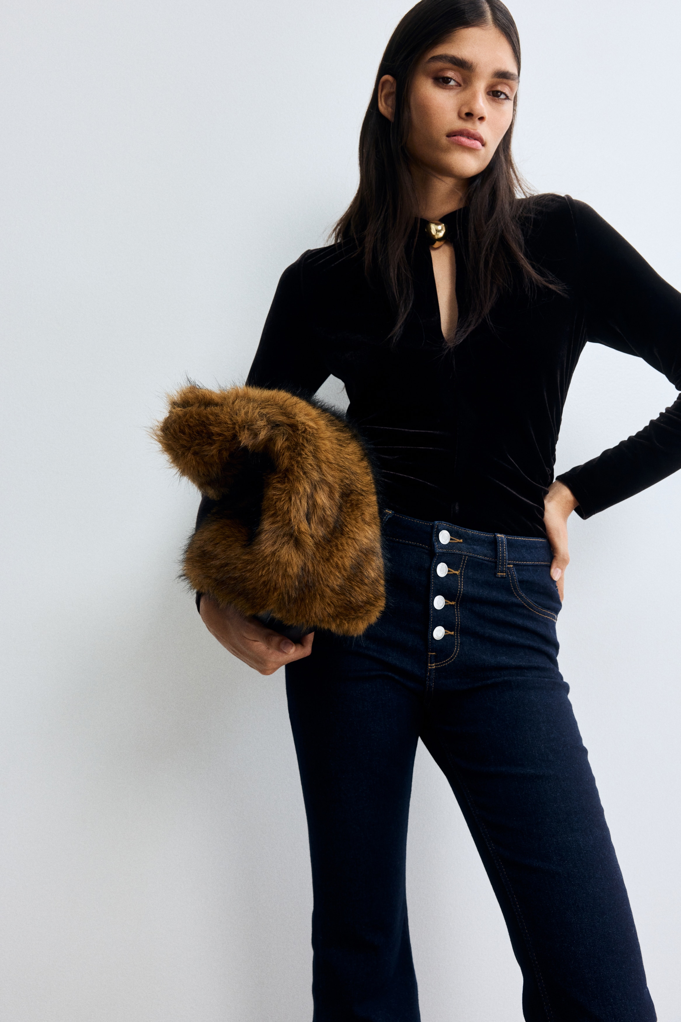 Flared High Jeans