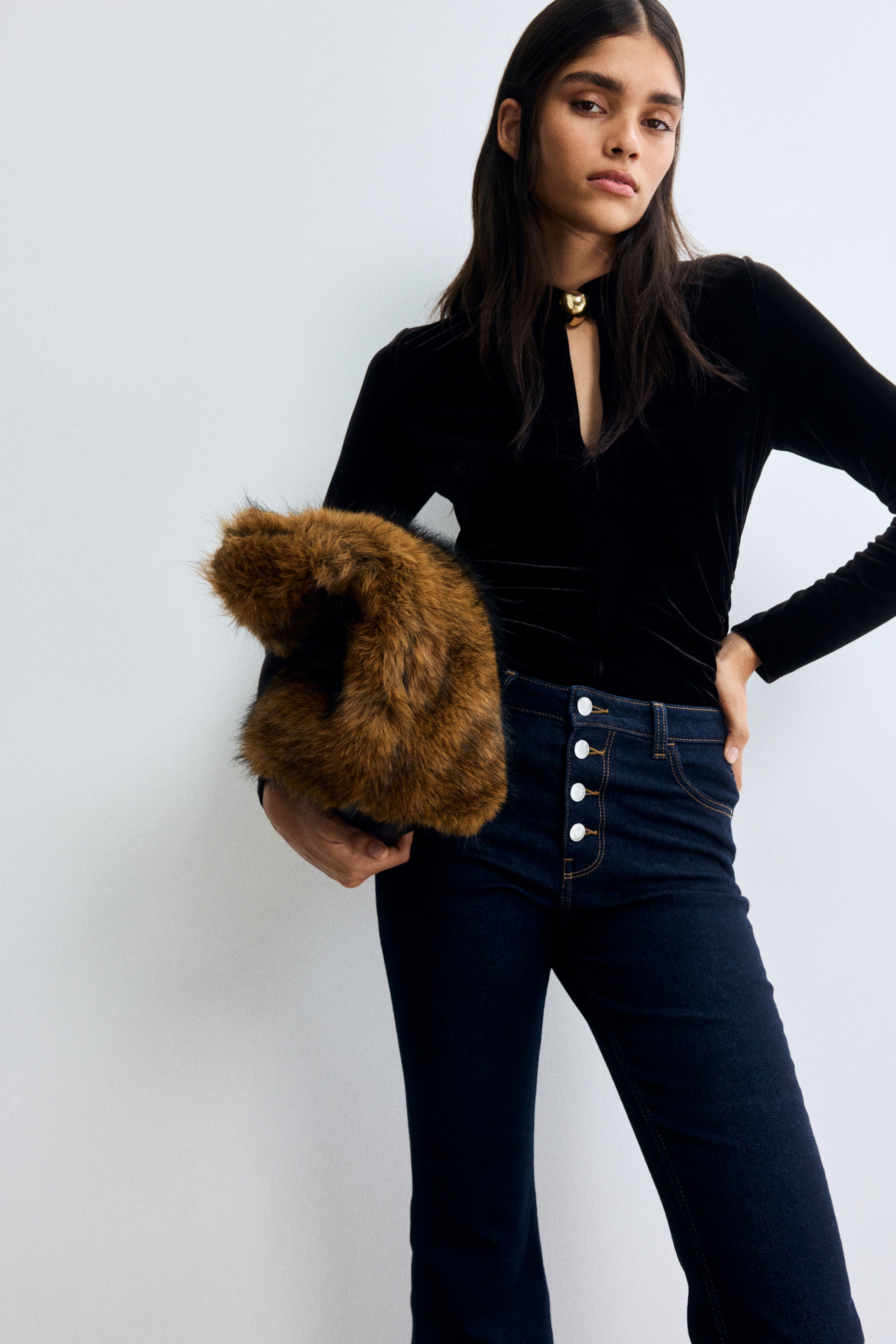 Flared High Jeans
