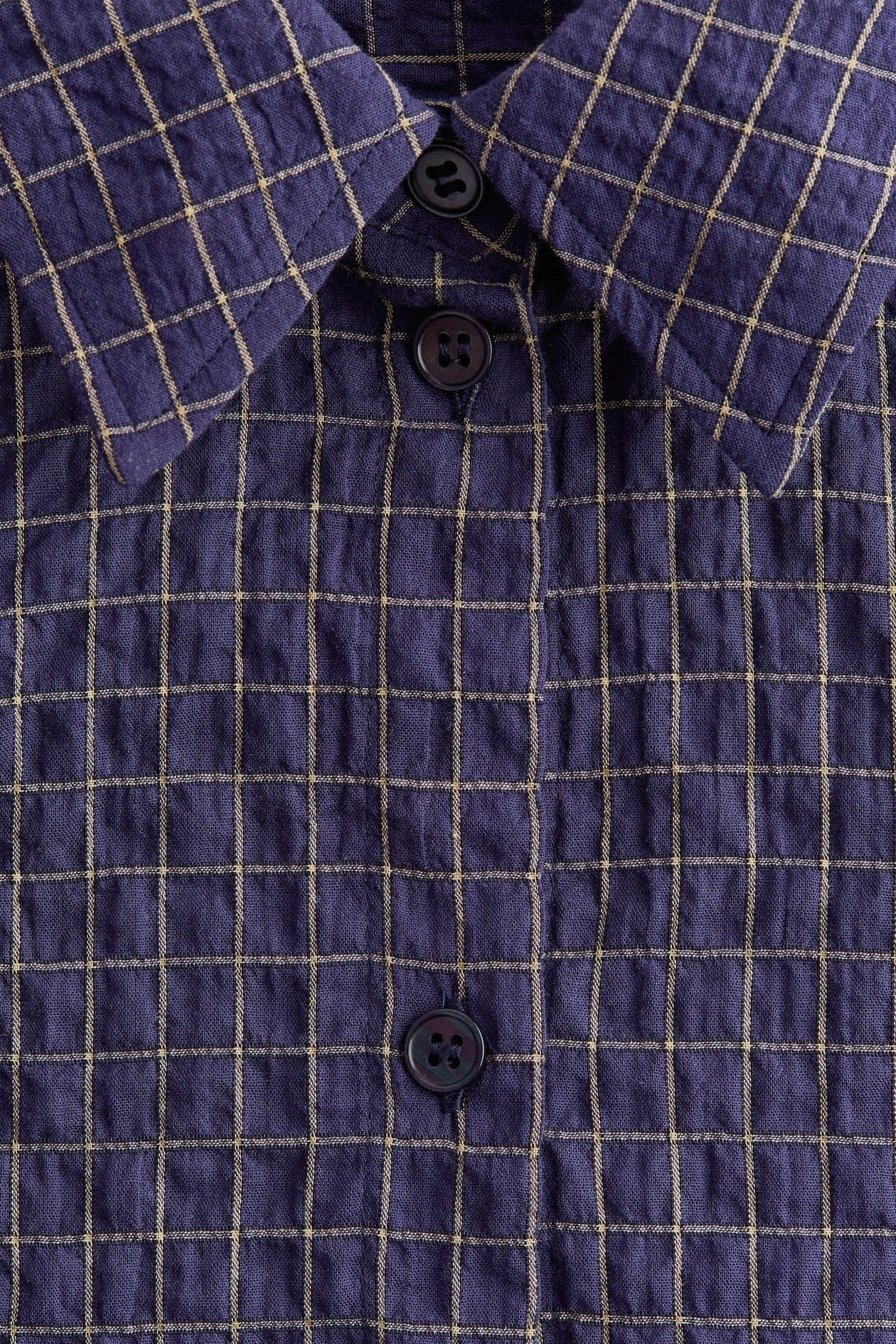 Seersucker Shirt with Scarf - image 2