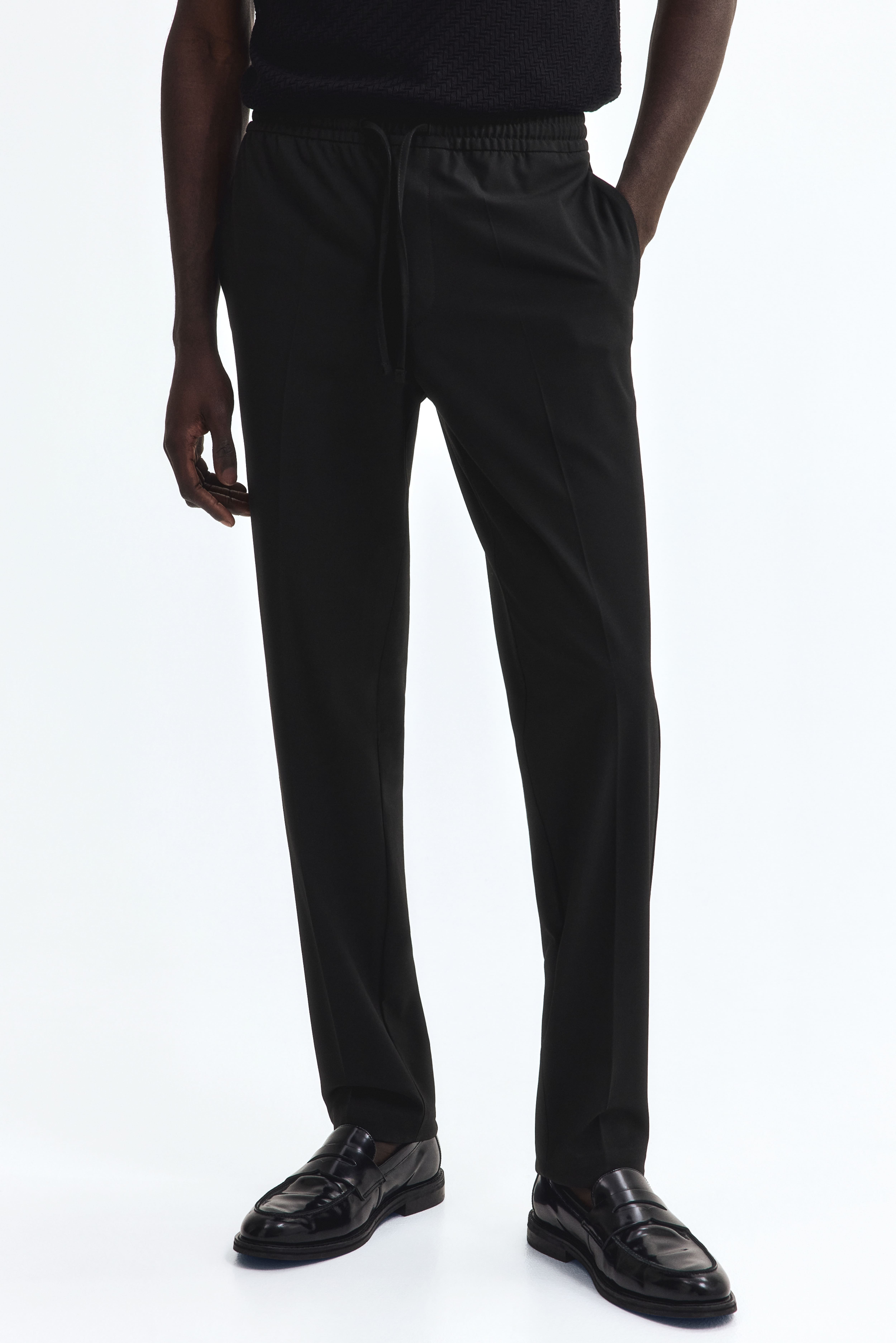 Slim-Fit Dressy Joggers