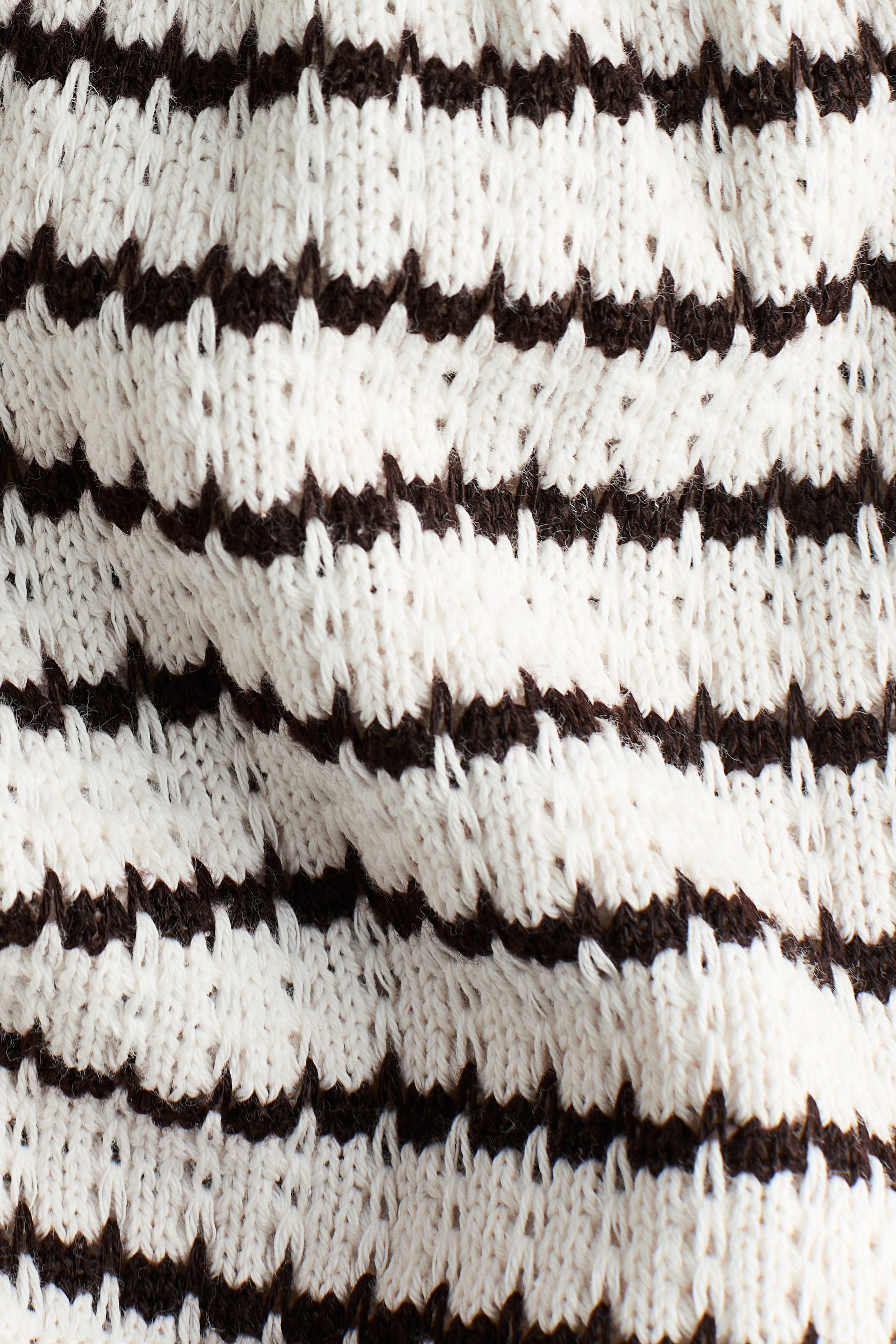 Short en tricot texturé