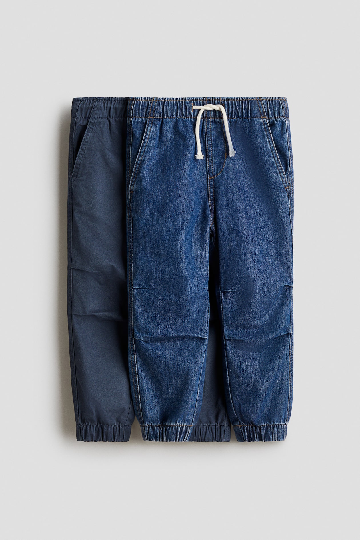 Pantalon Ancien Coton Bleu De Travail T52 – Moleskine Usée Rapiécée Déchirée