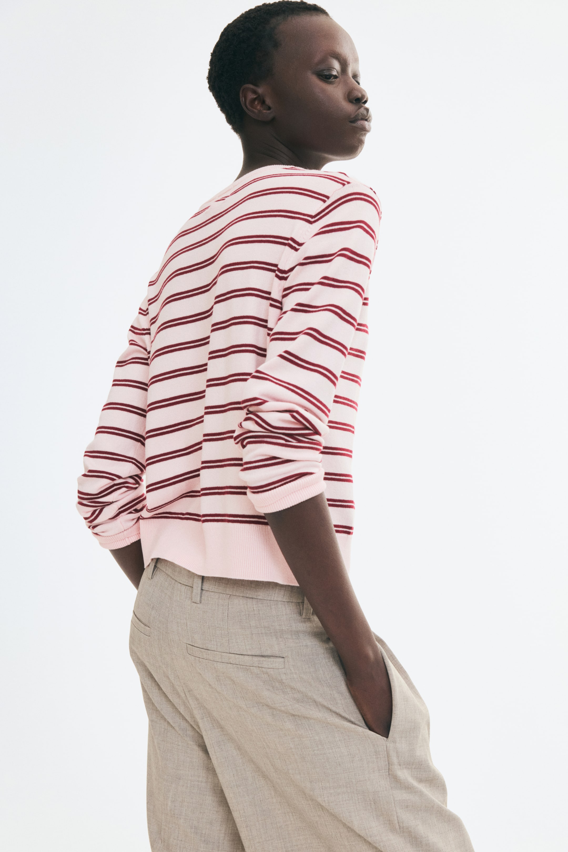 Knit Viscose-Blend Cardigan