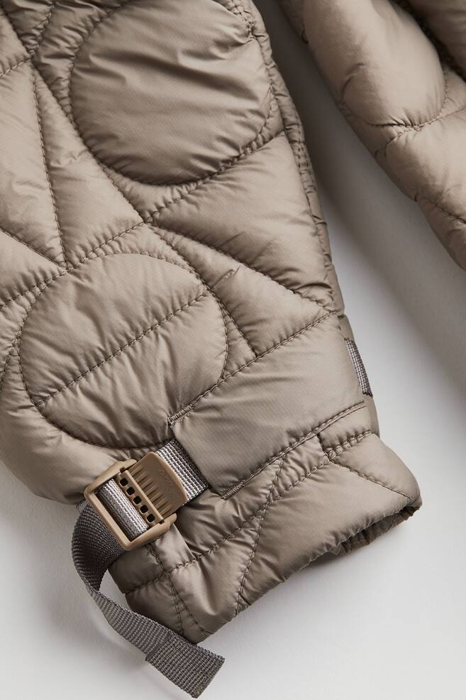 THERMOLITE® quilted popover jacket - Beige - 6