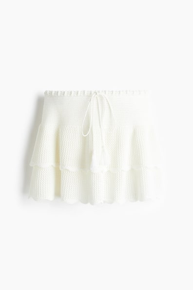 クロッシェライクミニスカート