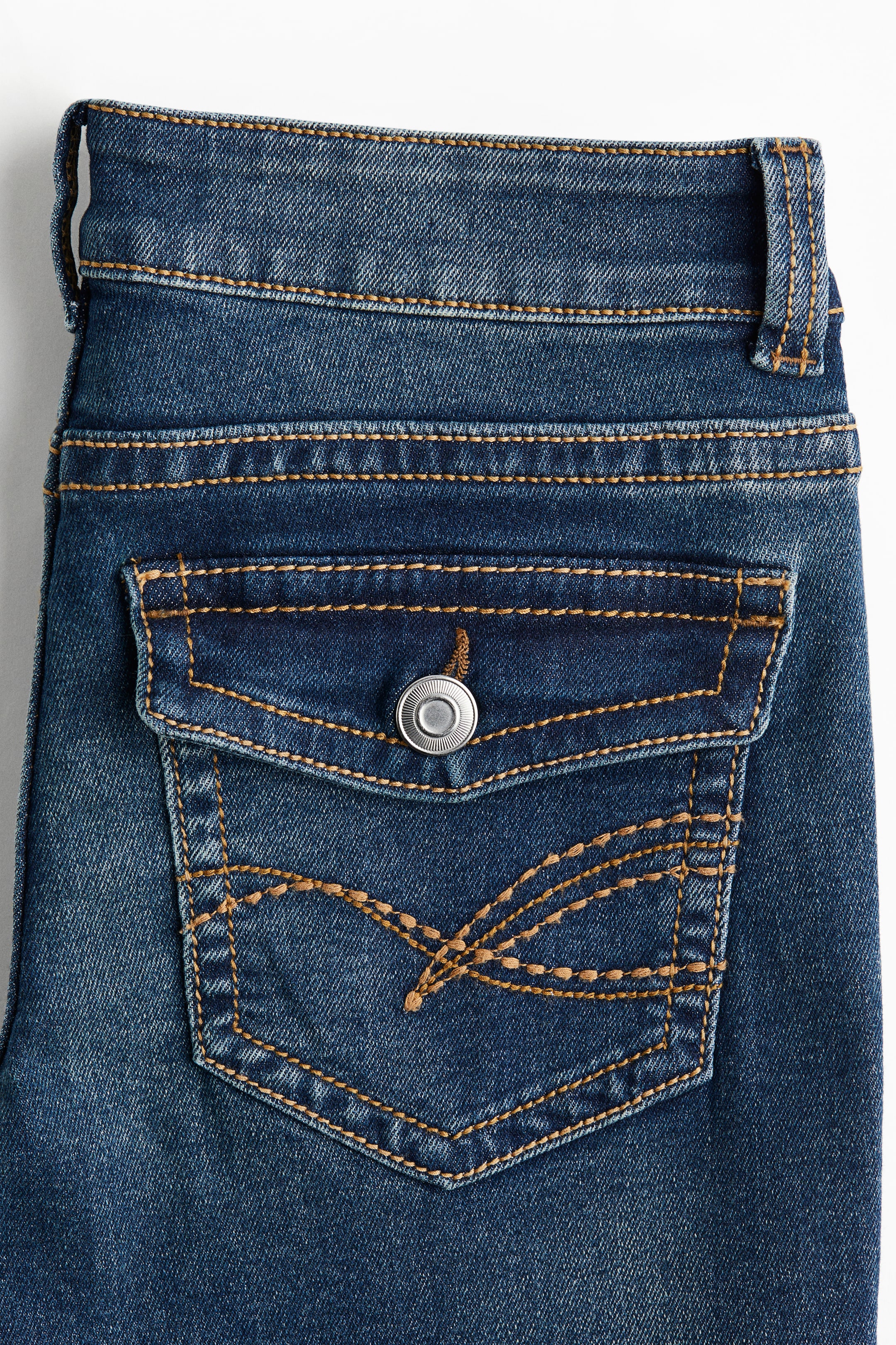 View larger image: Flared Low Jeans - Dark denim blue - Ladies | H&M US 6