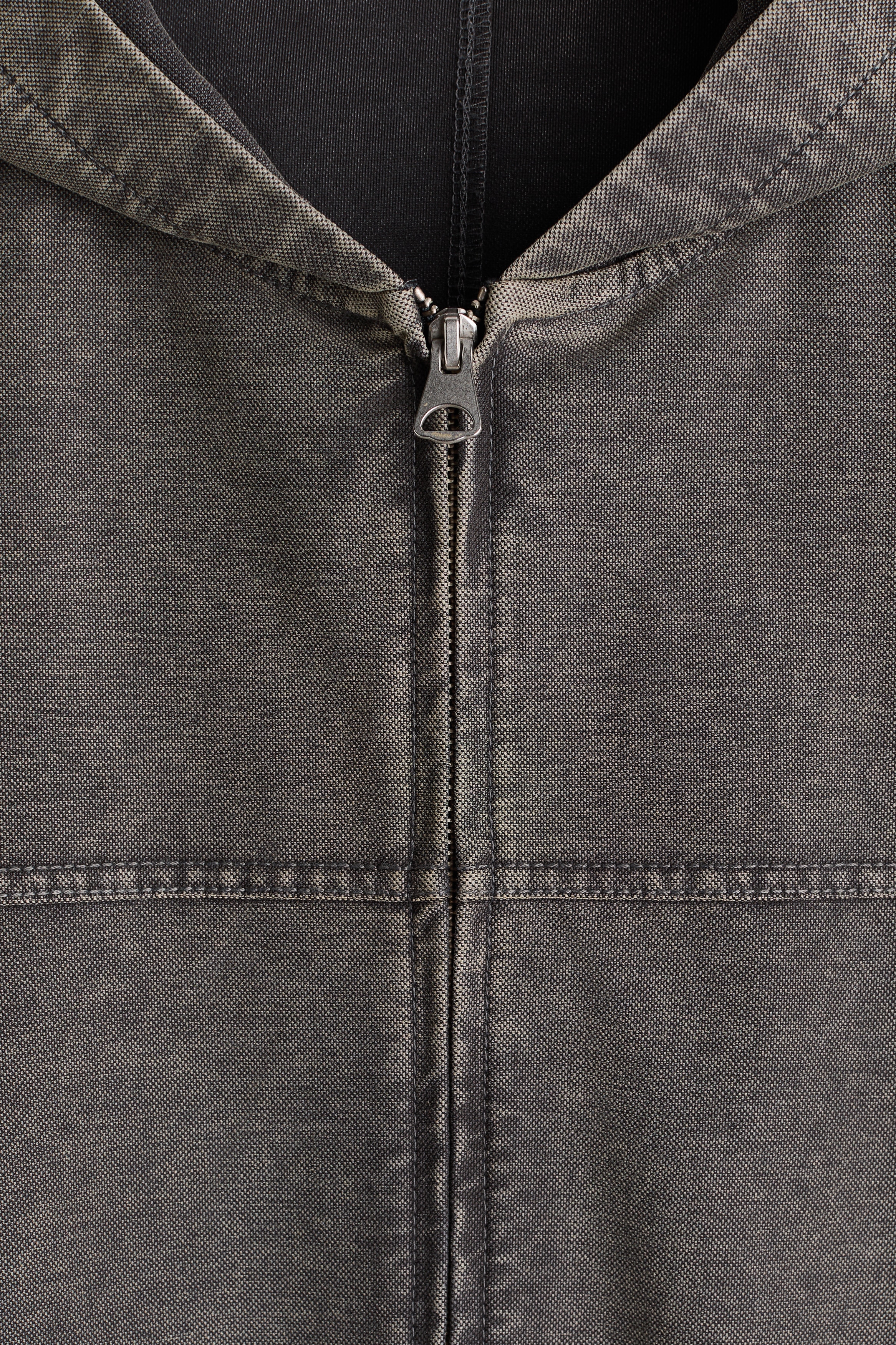 Men's Dark gray Hooded Jacket | H&M US