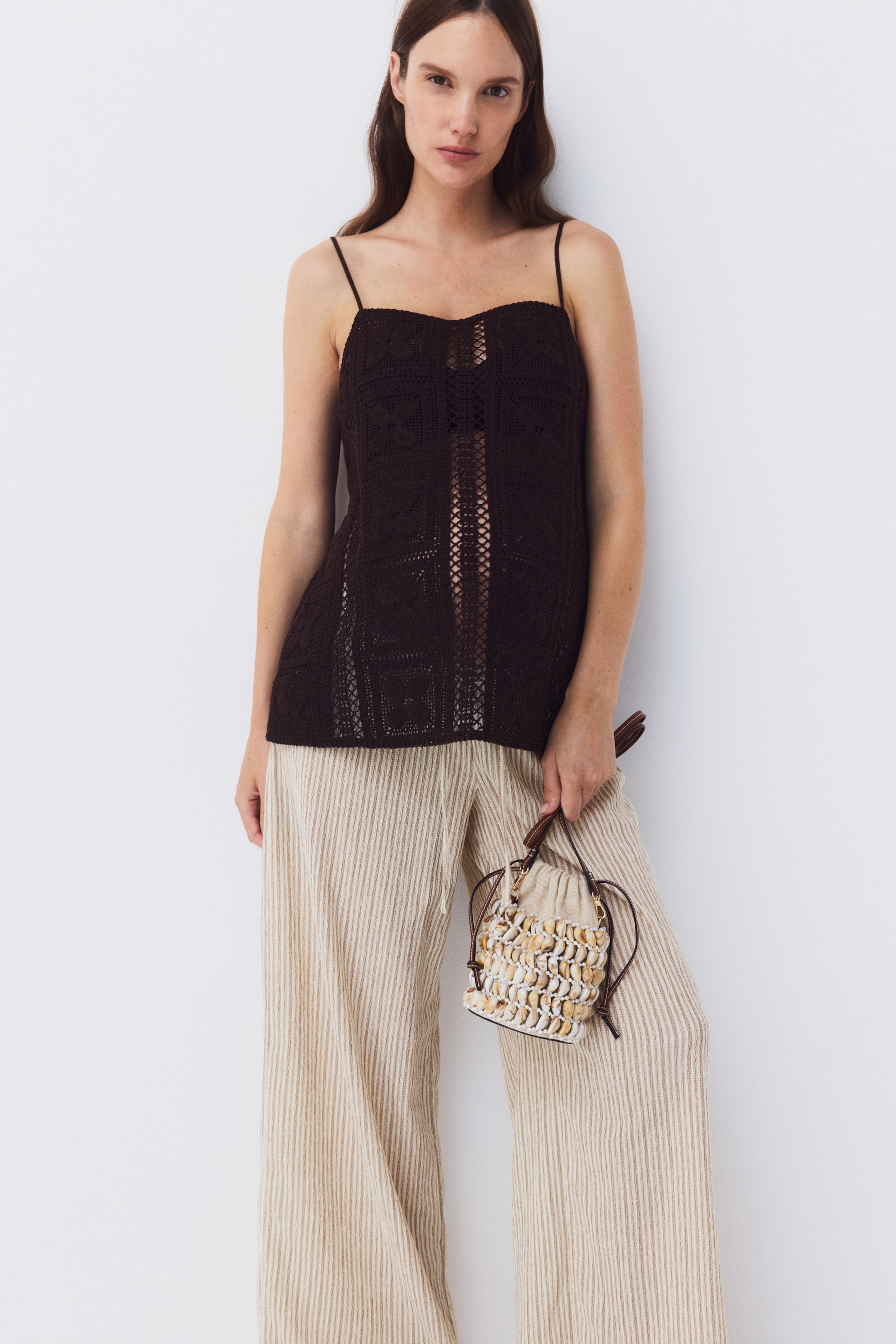 MAMA Textured Drawstring Pants