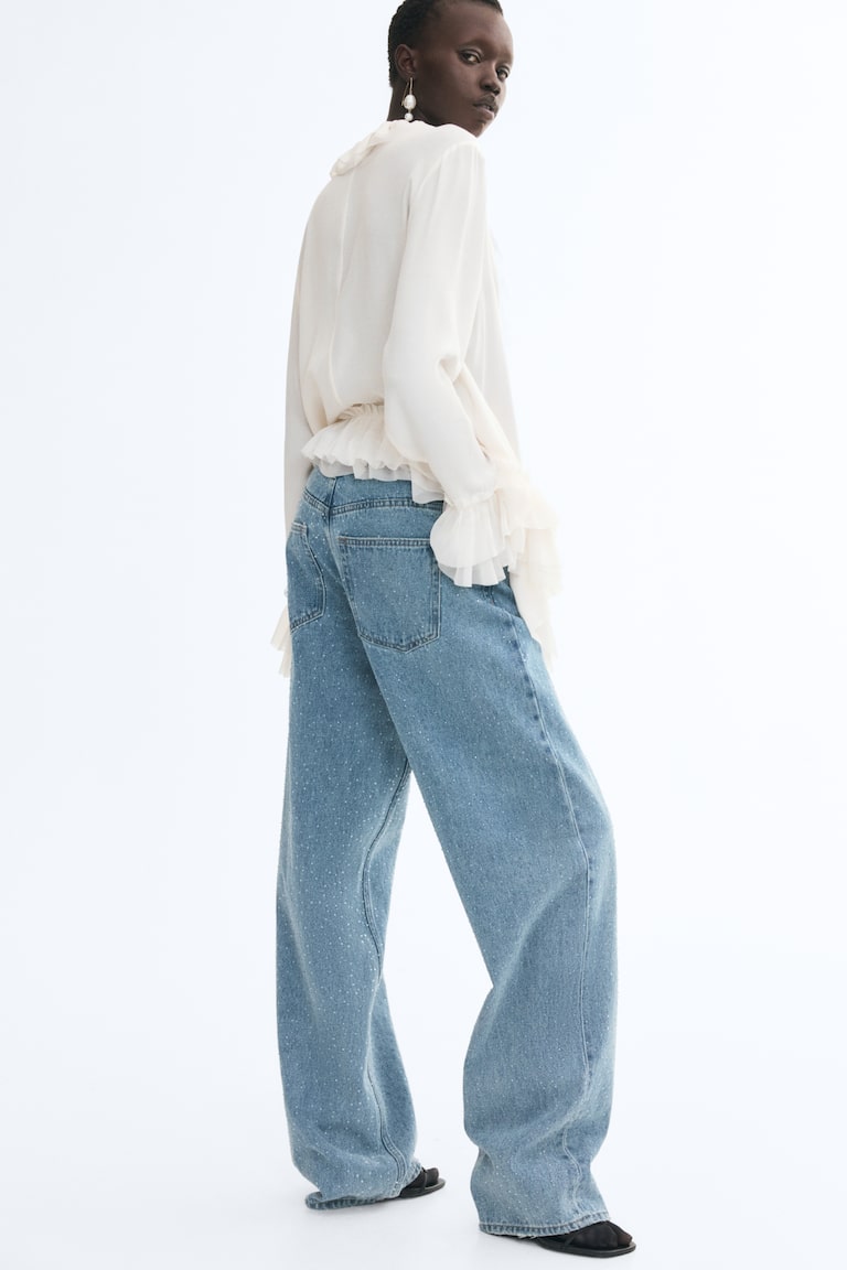 Wide High Waist Jeans