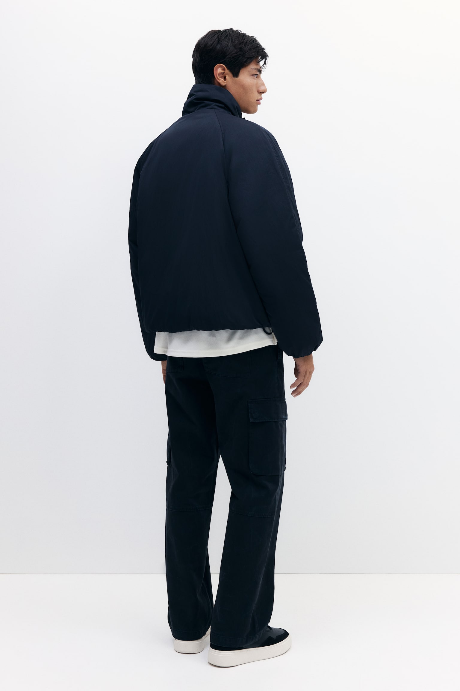 Φουσκωτό μπουφάν - Μαύρο - 5