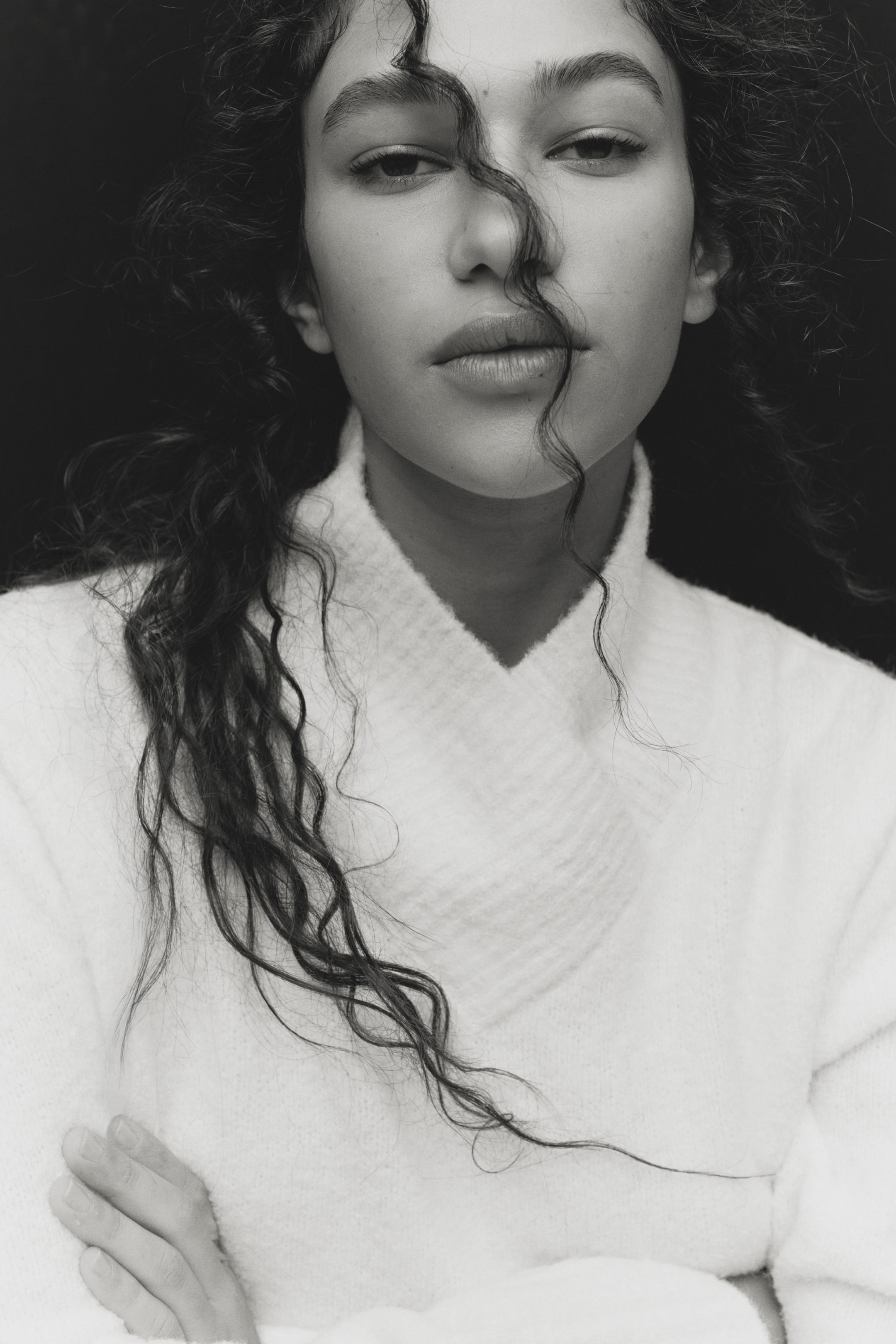 Größeres Bild anzeigen: V-Pullover aus Wollmix - Cremefarben - Ladies | H&M AT 3