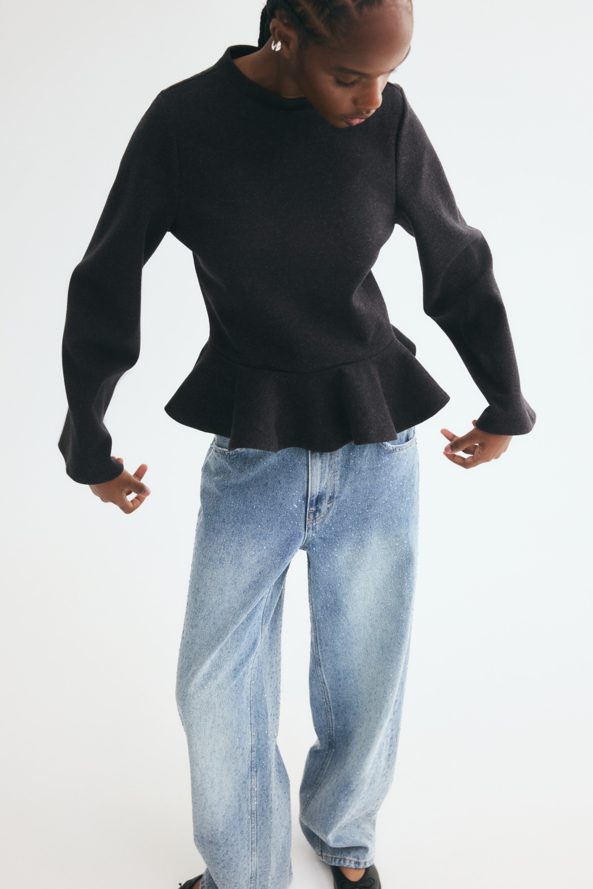 Bluza sa volanom