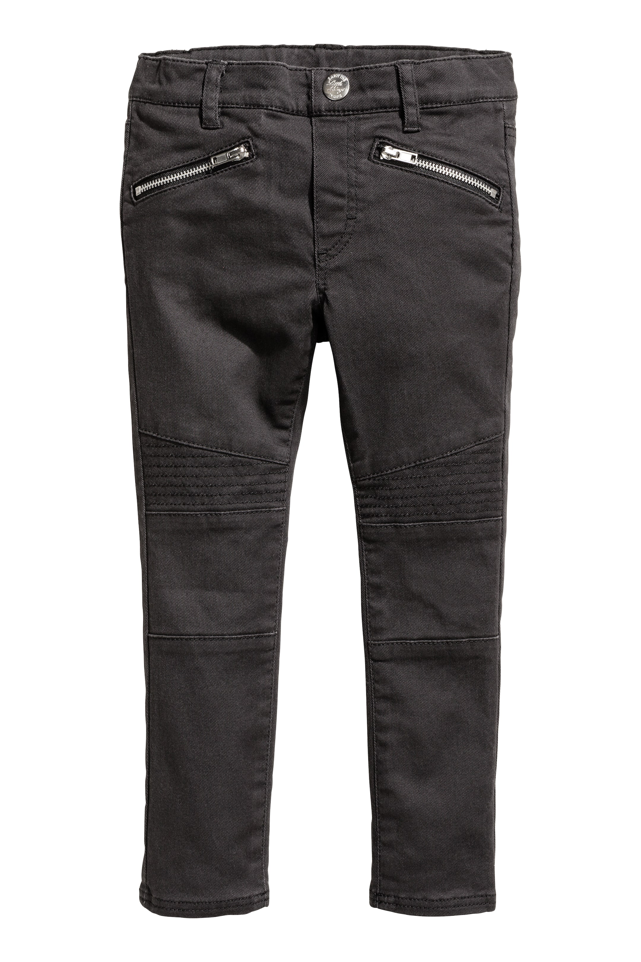View larger image: Biker treggings - Black - Kids | H&M GB 1