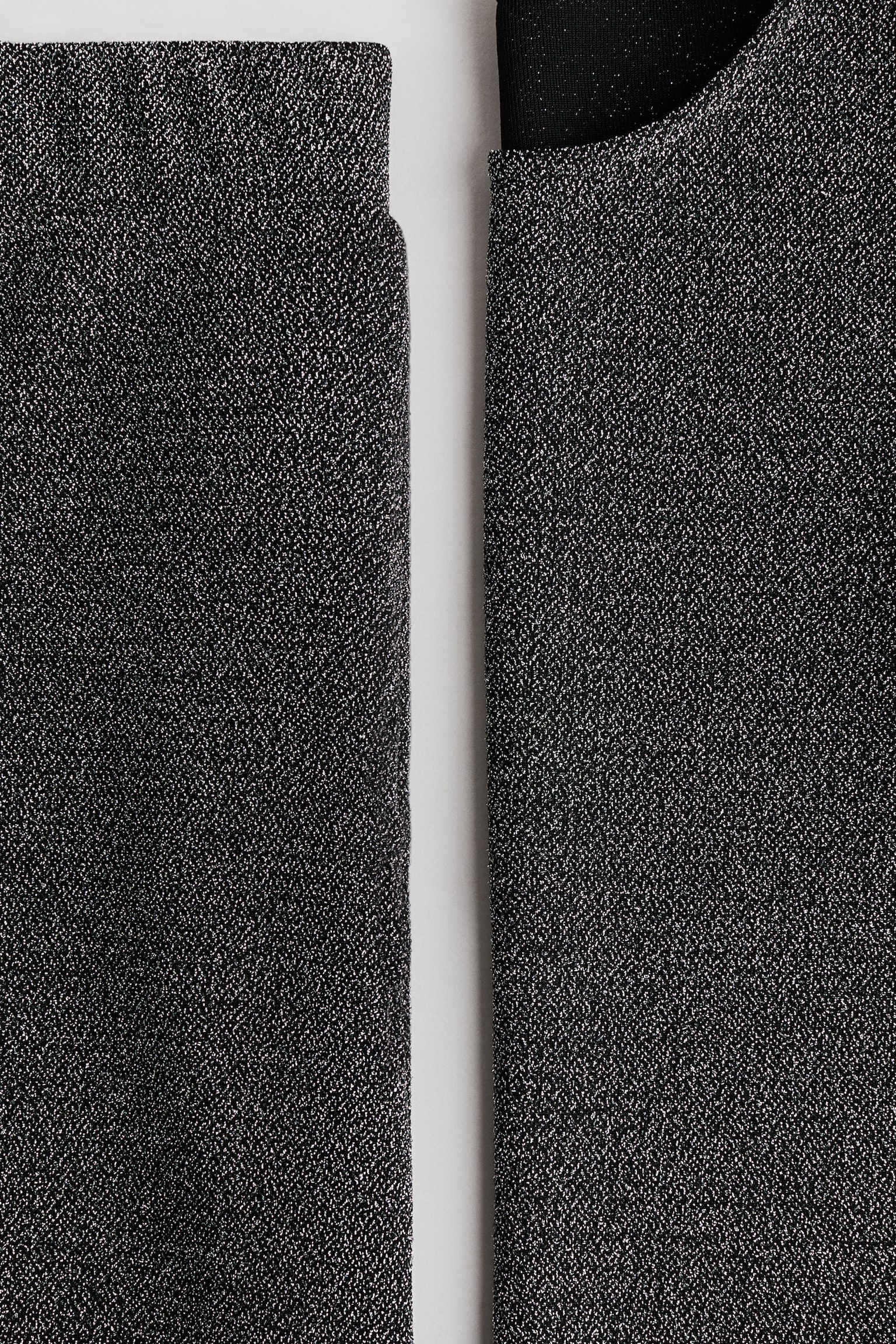 2-piece glittery set - Noir/scintillant/Gris/scintillant - 2