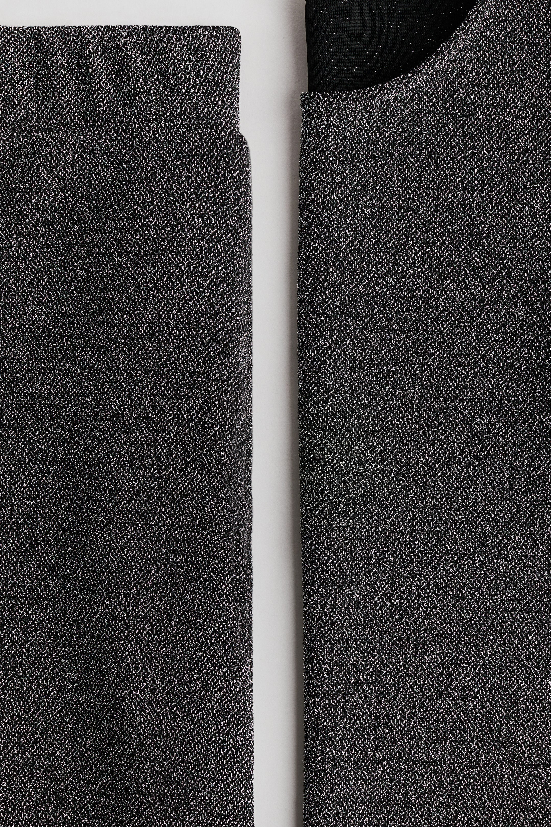 Zobraziť väčší obrázok: 2-piece glittery set - Čierna/trblietavá - DETI | H&M SK 2