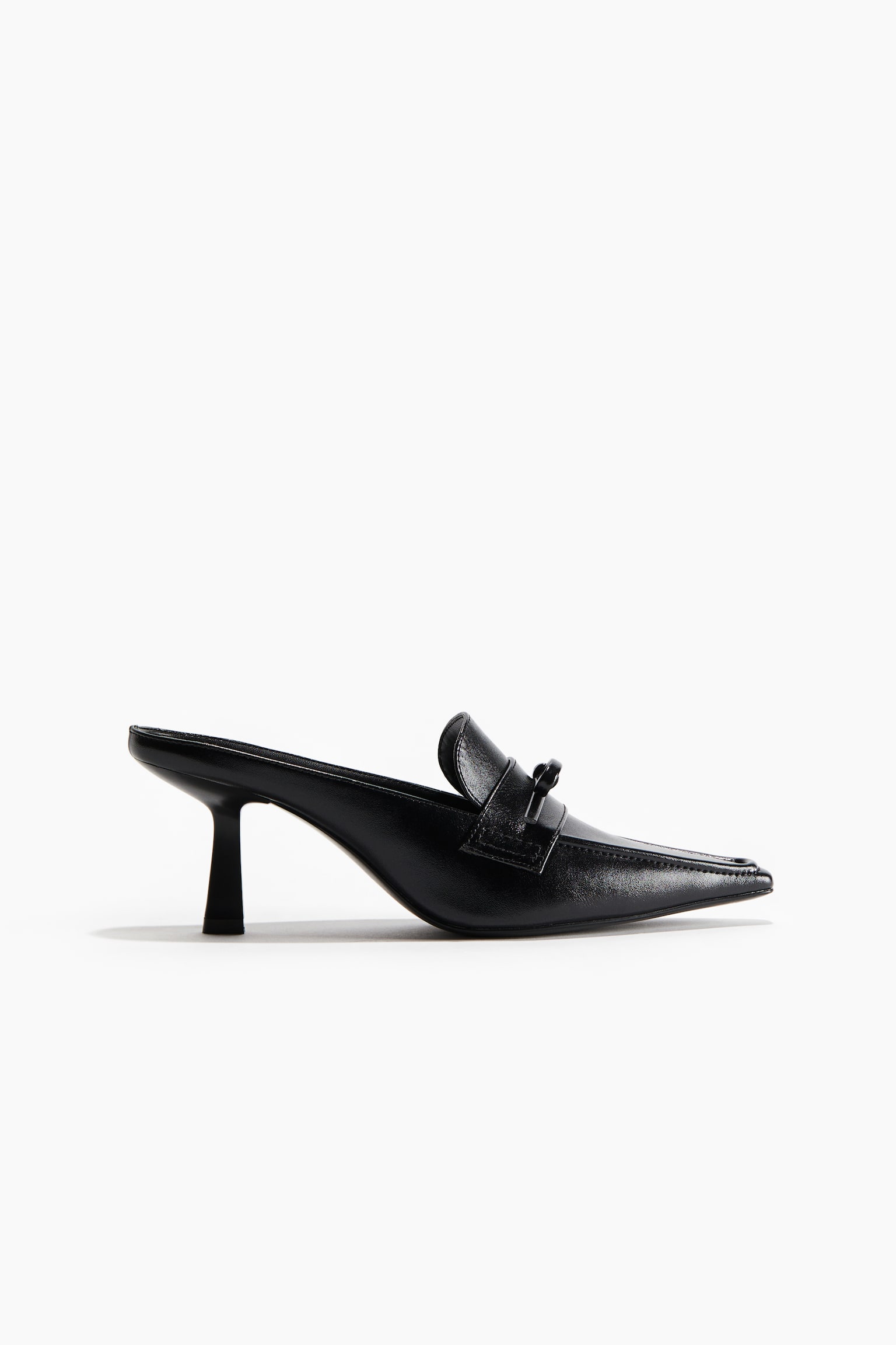 Heeled mules - Black - 2