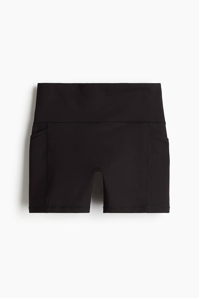 Sports hotpants with DryMove™ - Black - 1