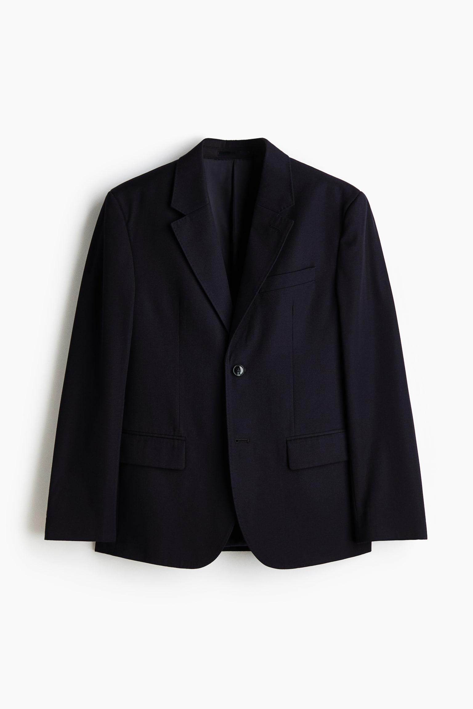Мужская куртка H&M Relaxed-Fit, цвет: Тёмно-синий — фото 1