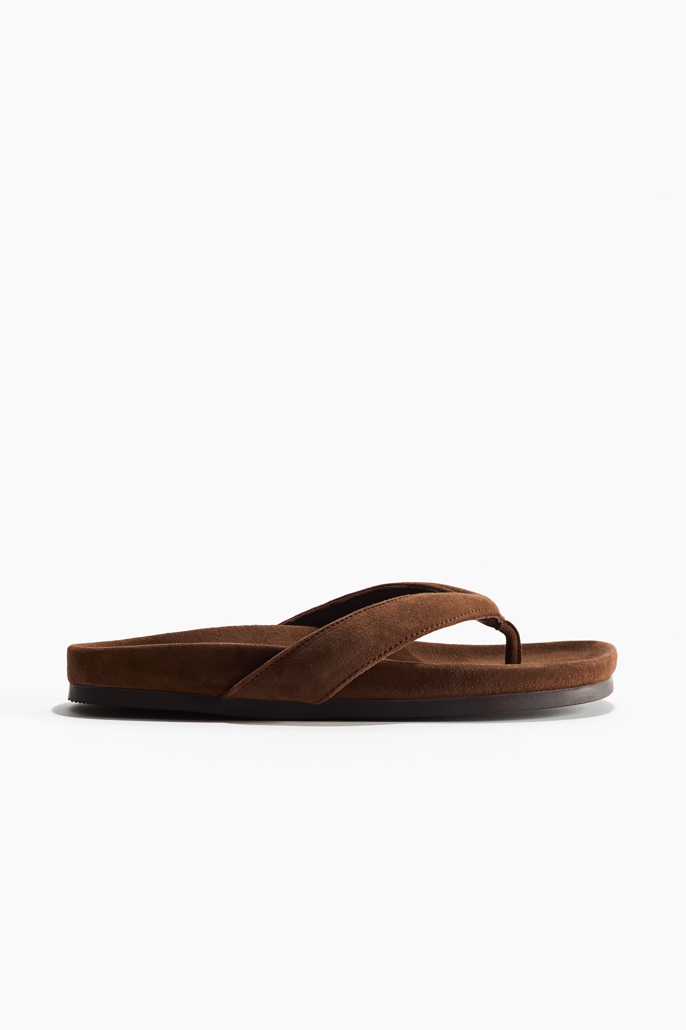 Leather flip-flops