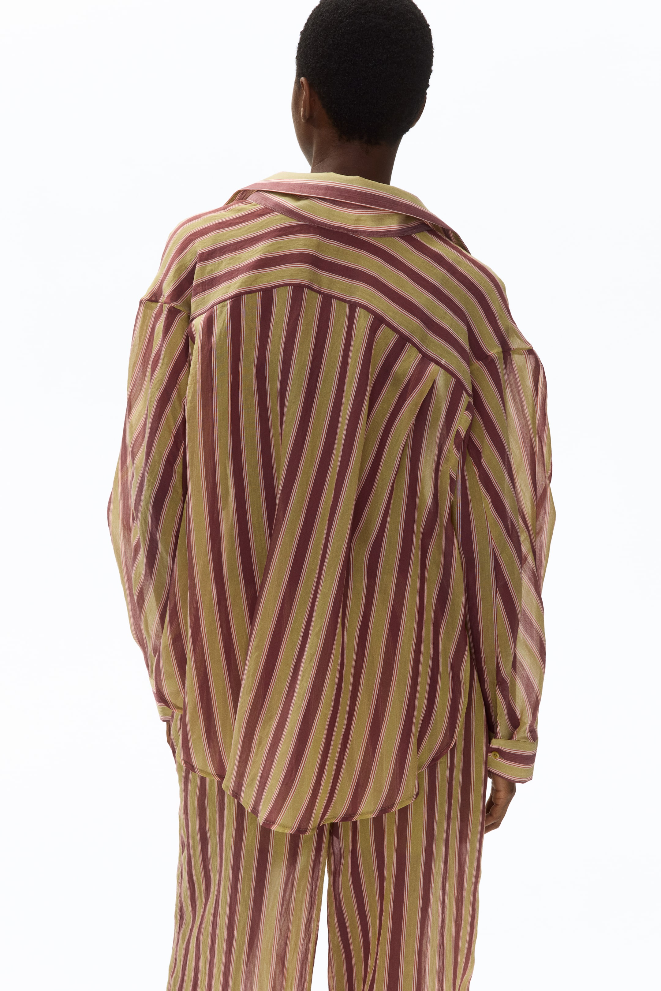 Oversized Lyocell-Blend Shirt