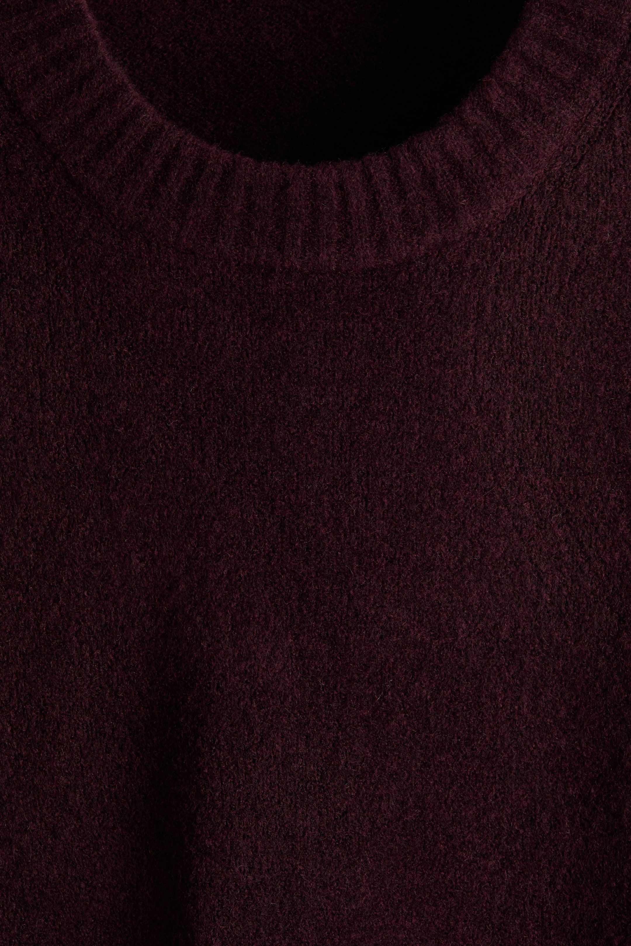 Prikaži veću sliku: Džemper s četkanom površinom Regular Fit - Bordo - Men | H&M RS 2