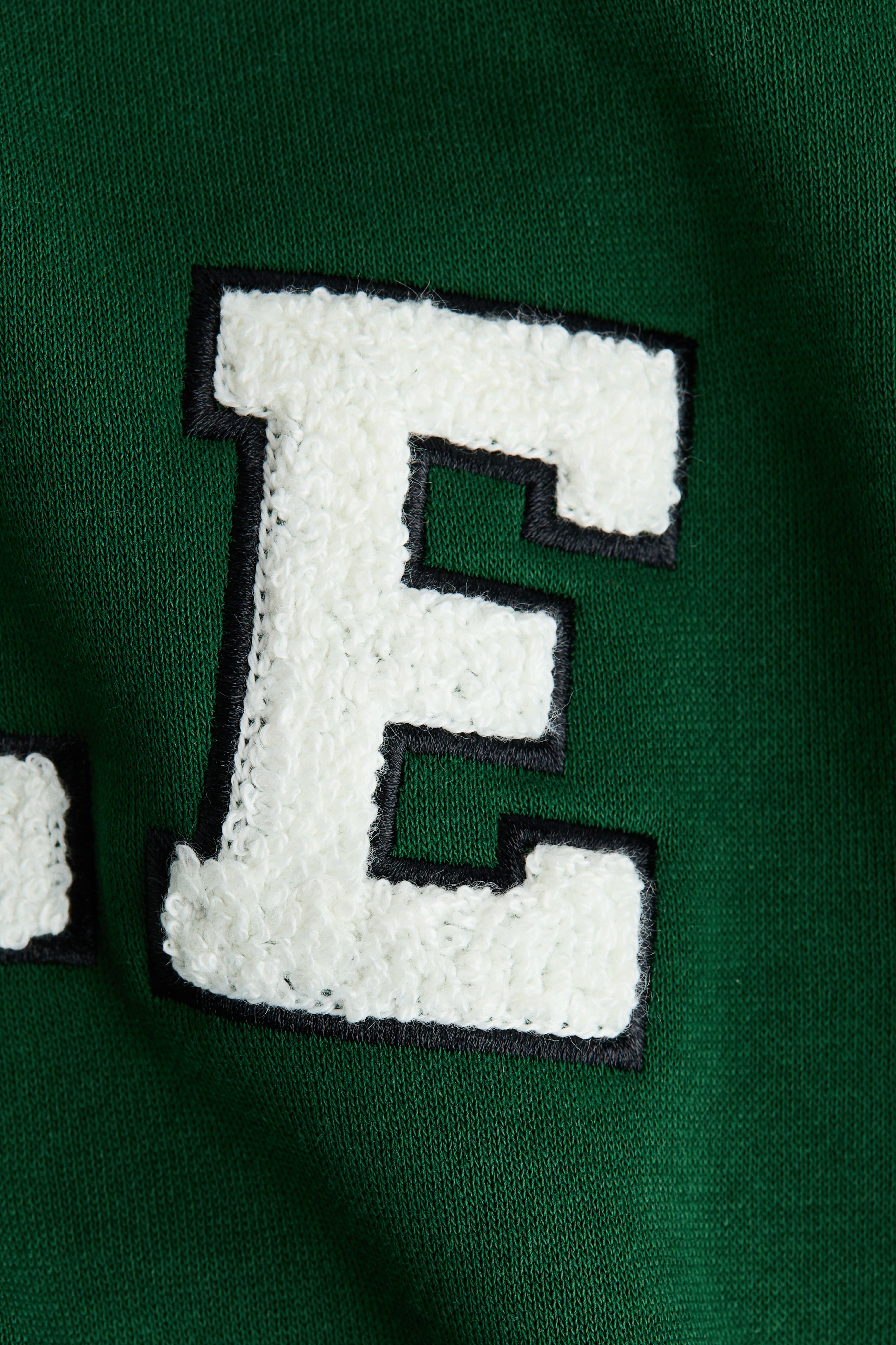 Sweatshirt with Text Motif