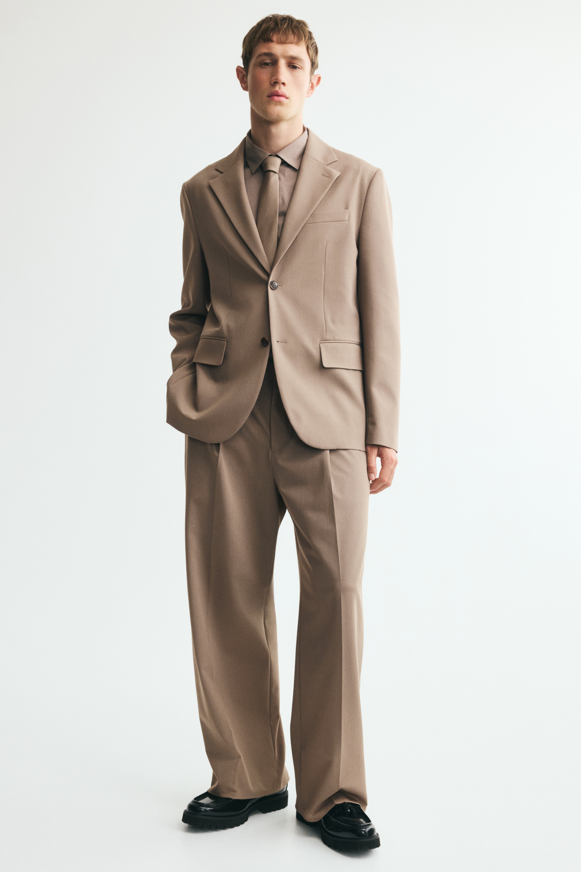 ベージュ ジャケット・スーツ | メンズ | H&M JP