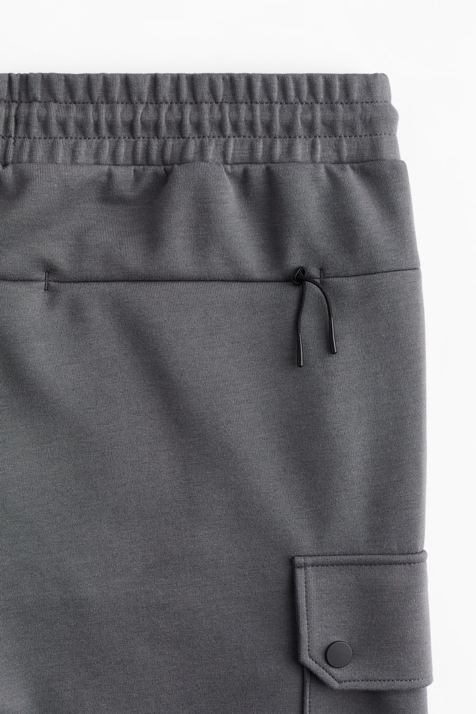 Regular Fit Scuba shorts - Dark grey/Black - 5