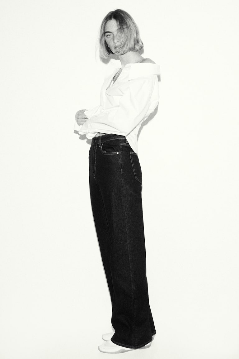 Wide High Waist Jeans