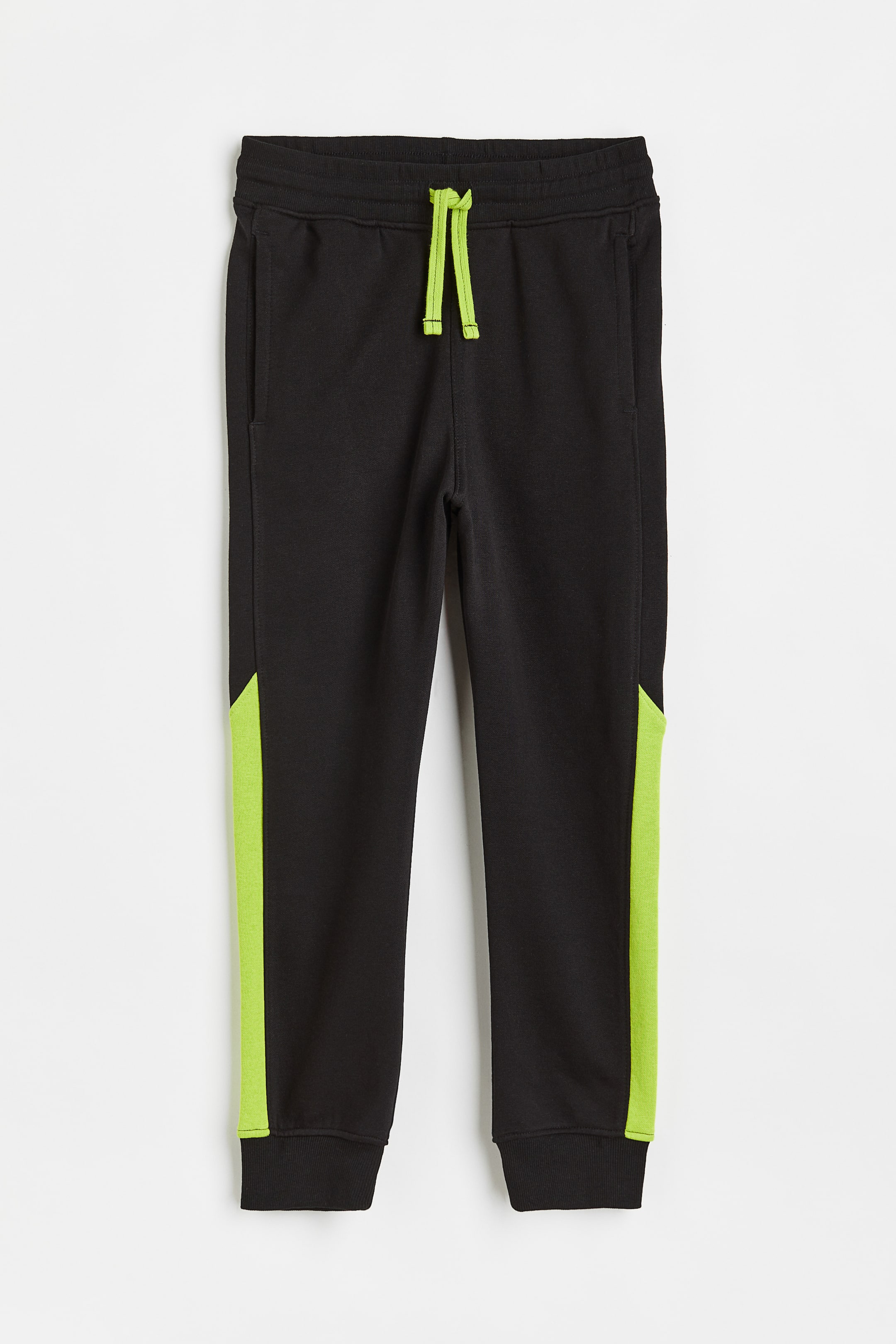 Xem ảnh lớn hơn: Quần nỉ - Màu đen/Xanh nõn chuối - Kids | H&M VN 1