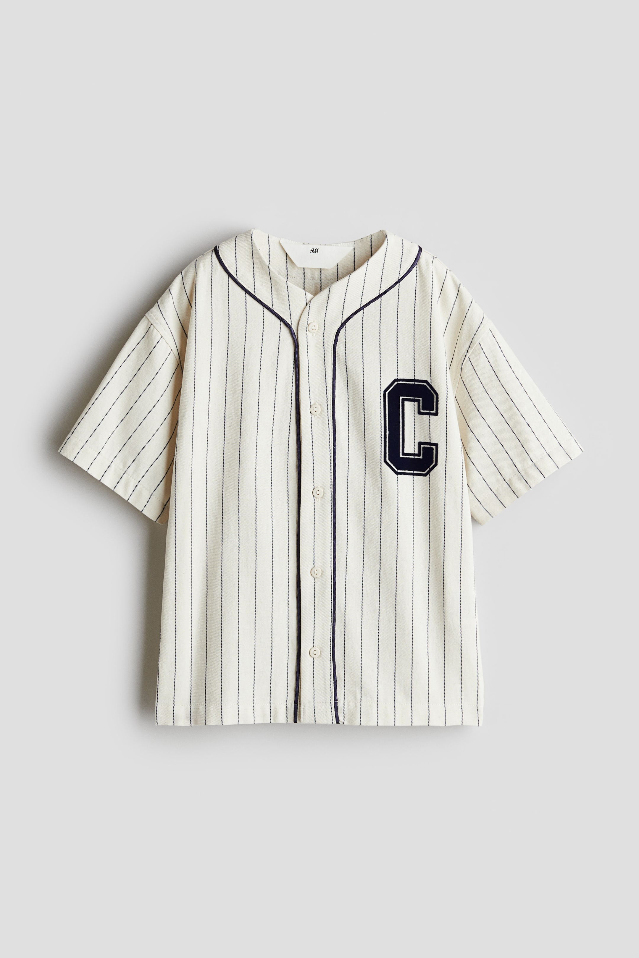 Appliquéd Baseball Shirt