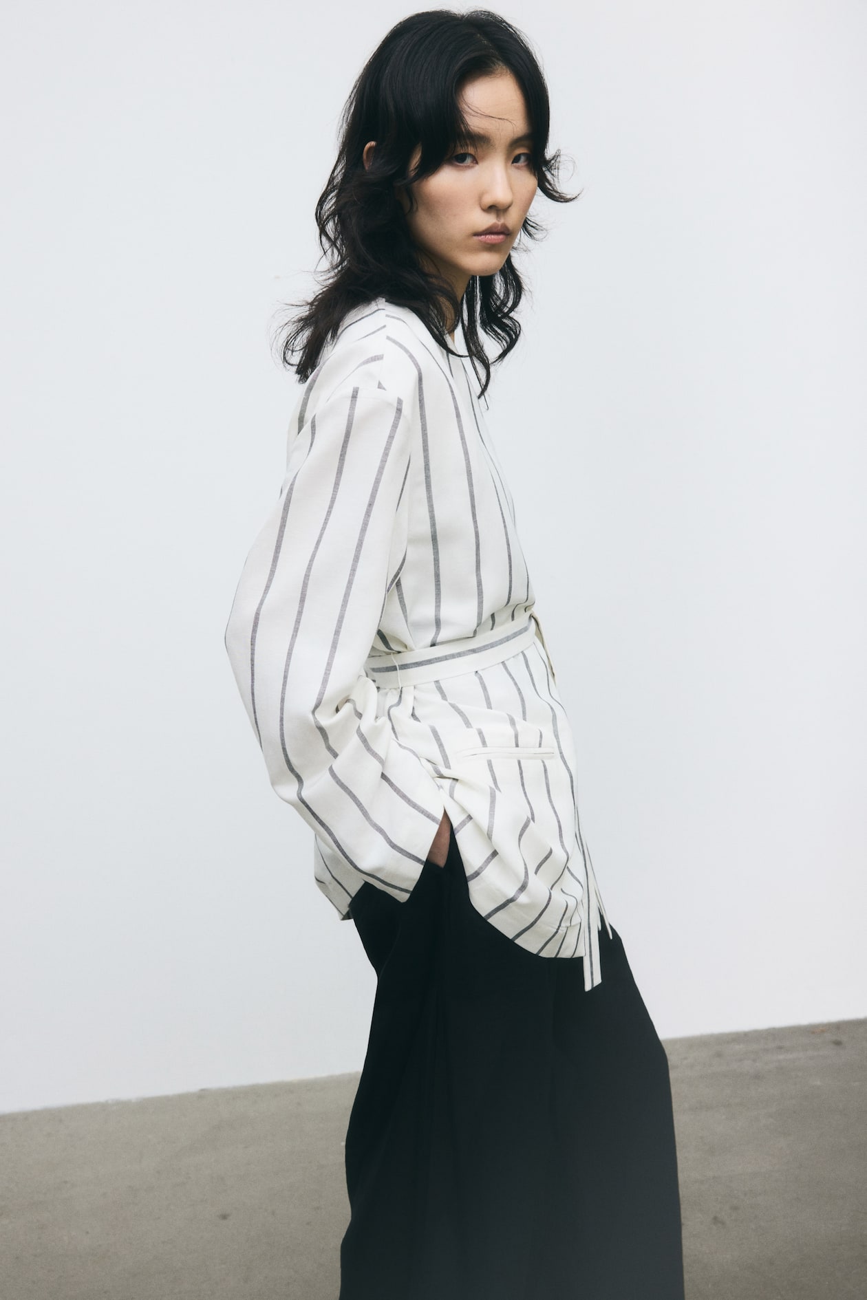 Linen-Blend Jacket - image 2