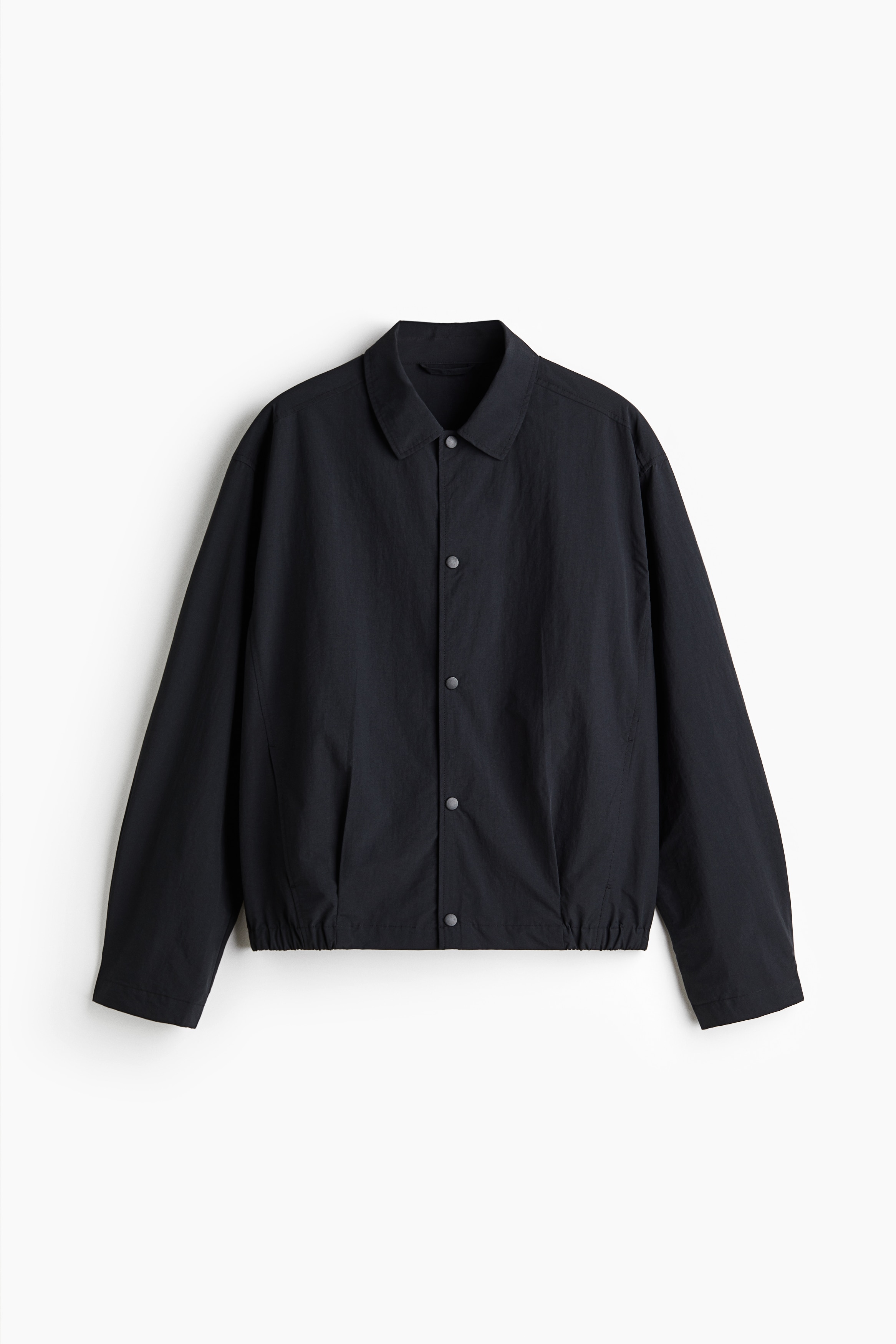 Loose Fit Jacket - Black/Light khaki green